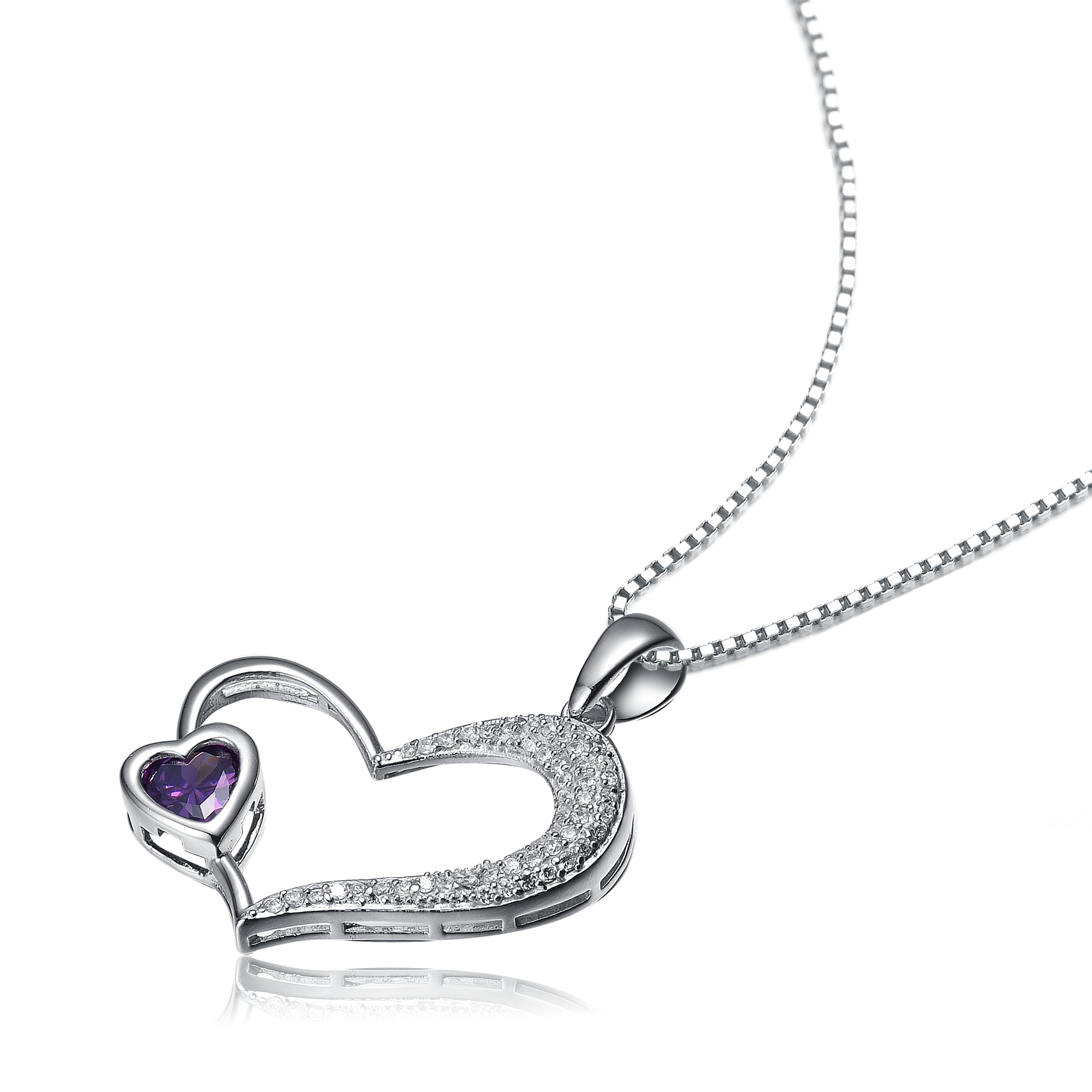 Annette Heart Shape Pendant GENEVIVE