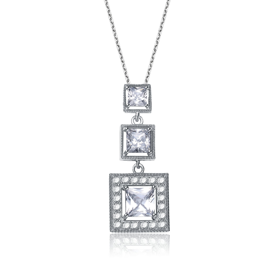 Déco Triple Square Last Pair Pendant GENEVIVE