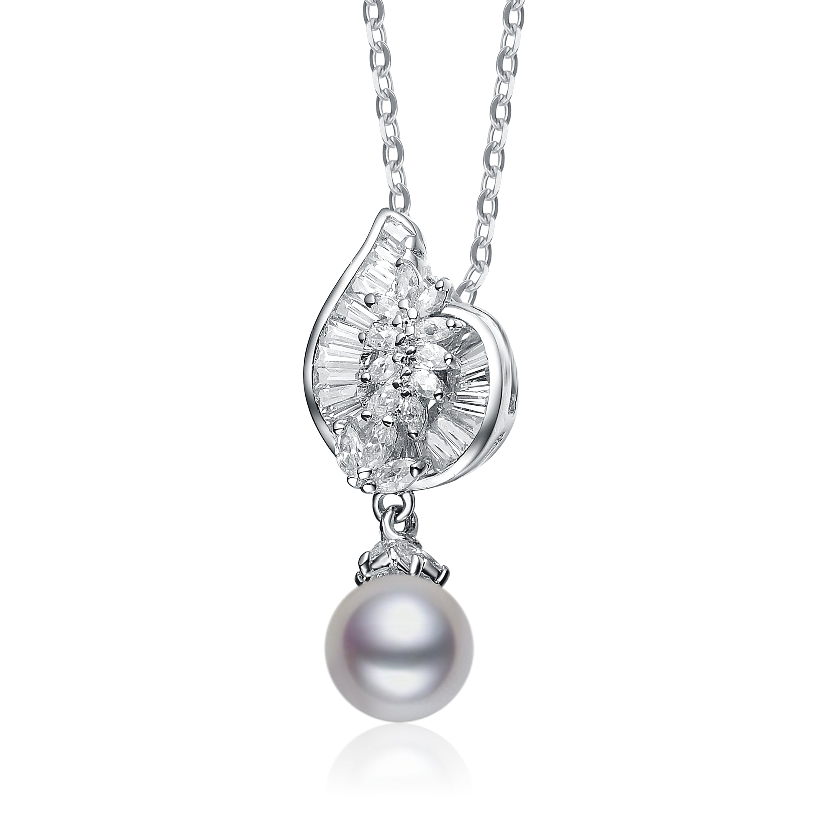 Jacqueline Pearl Drop Pendant GENEVIVE
