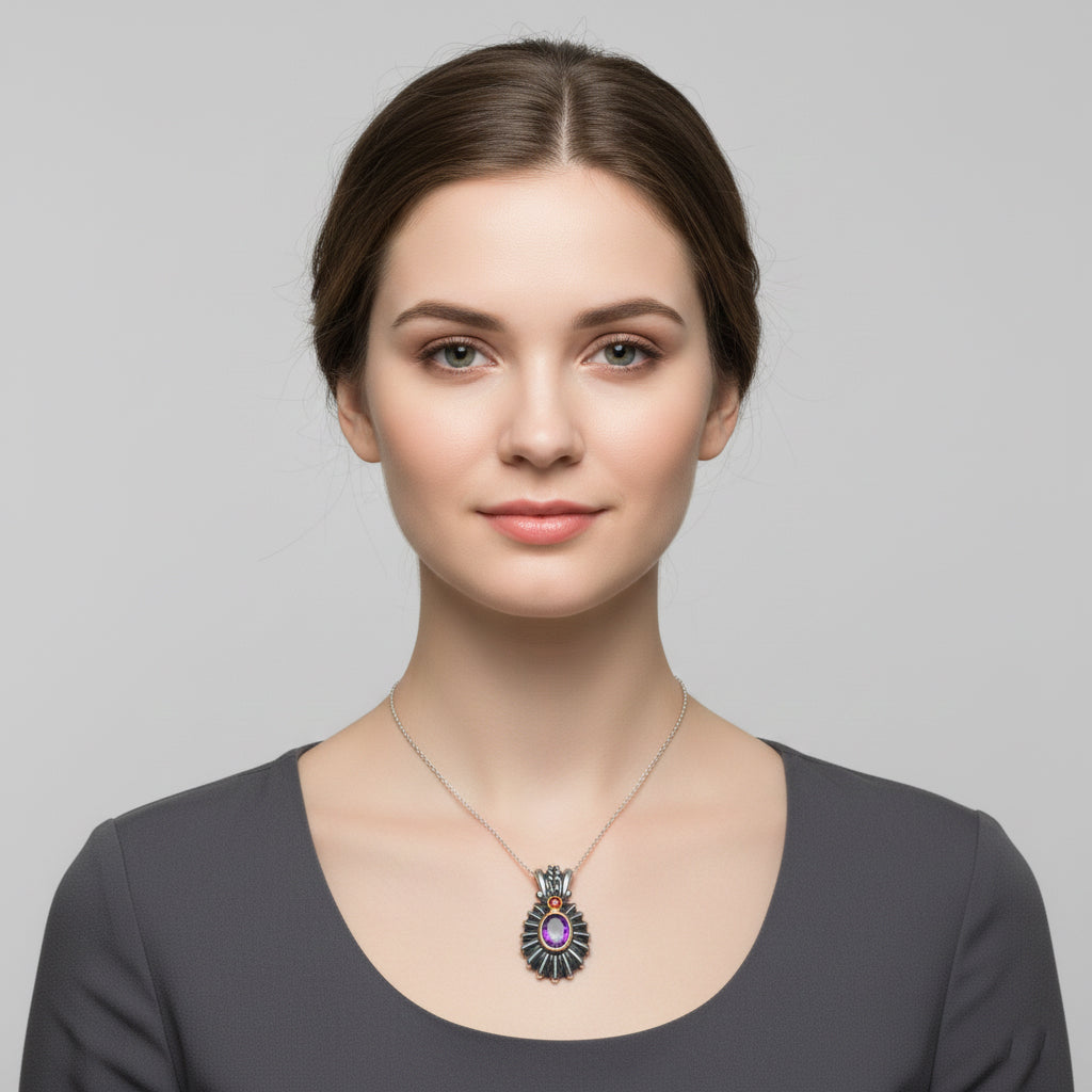 Monfort Noir Dainty Pendant GENEVIVE