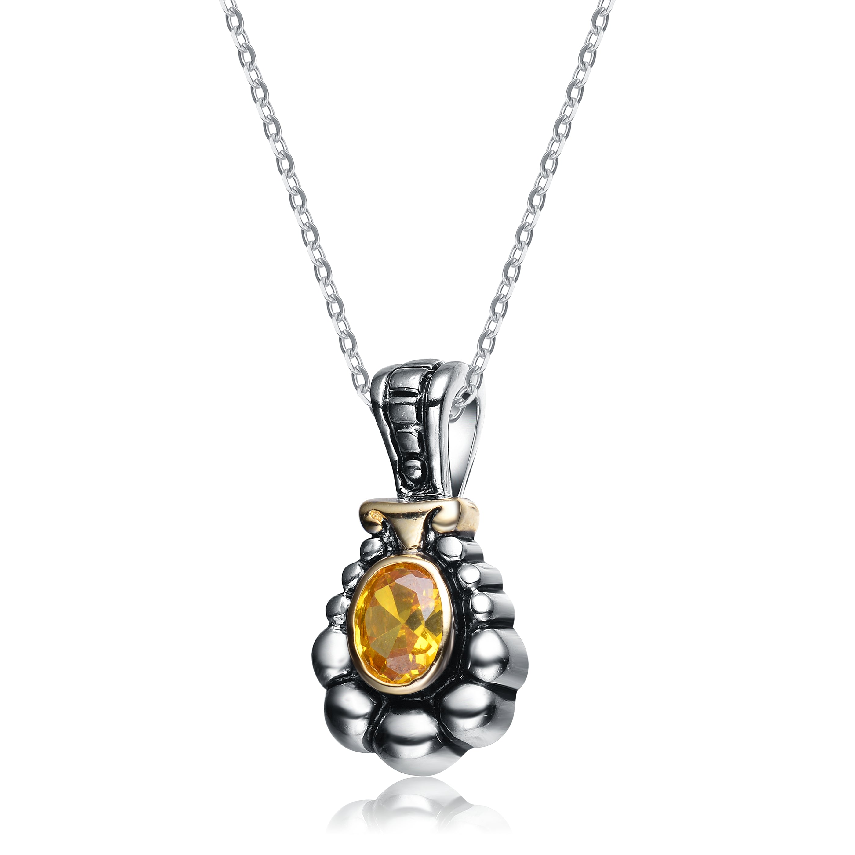 Elaine Midi Pendant Necklace GENEVIVE