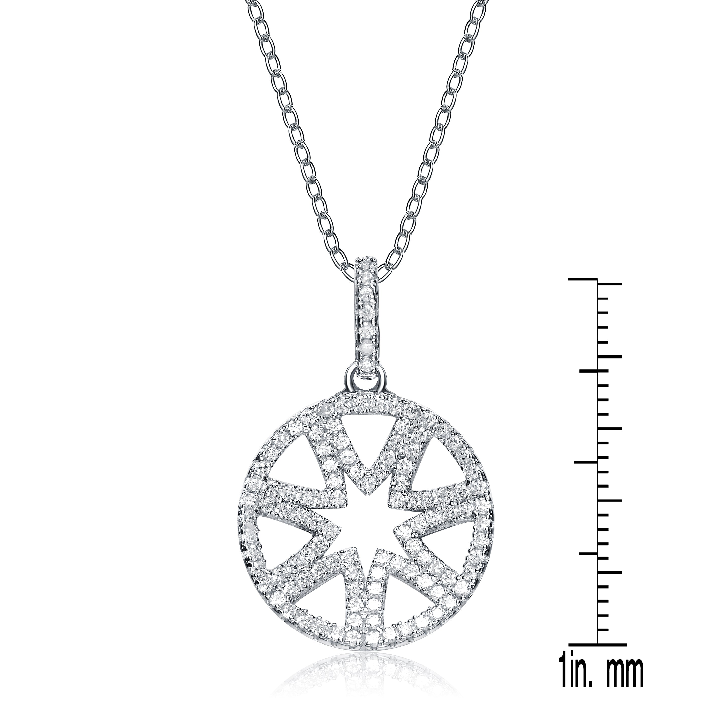 Marie Couture Stones Sun Circular Pendant GENEVIVE