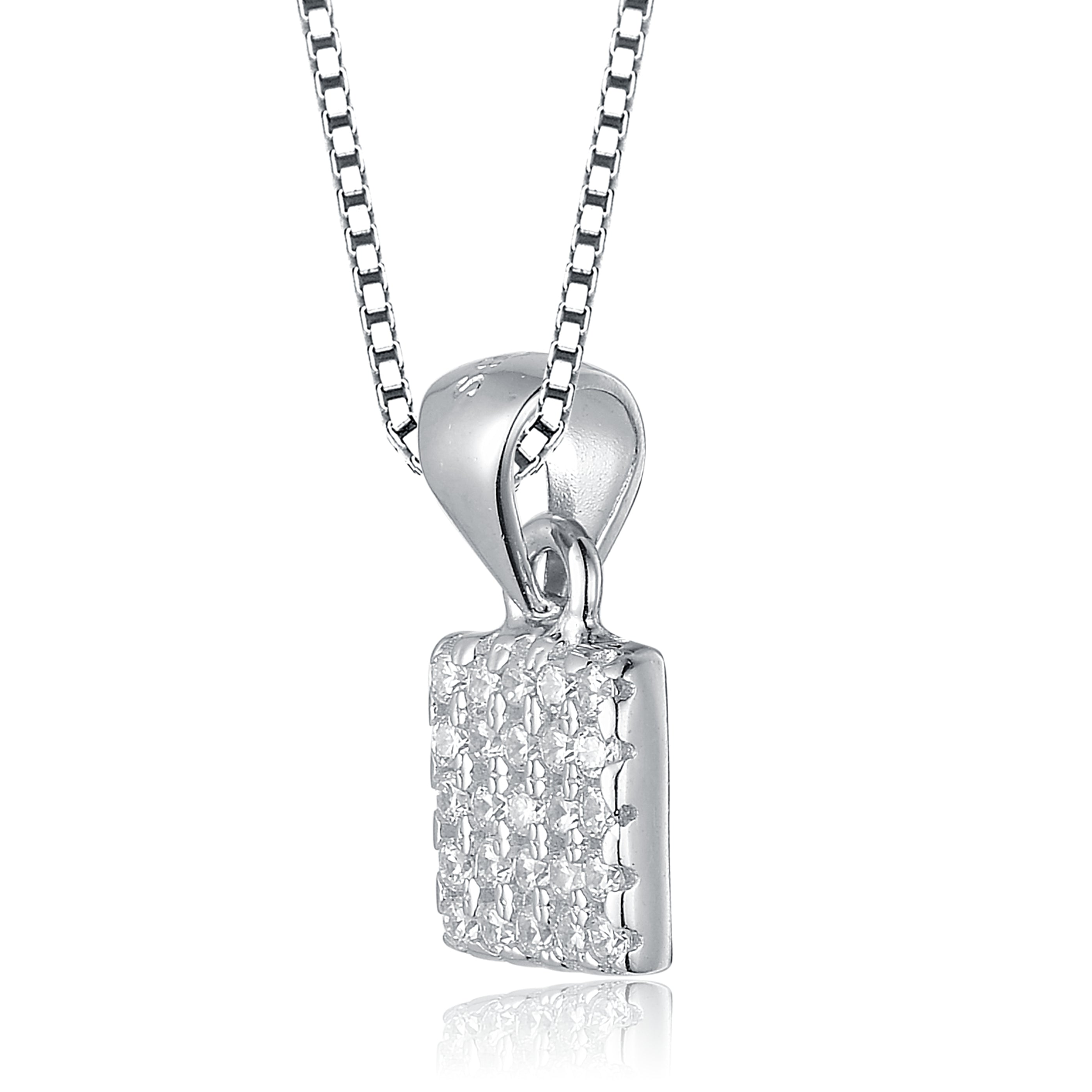 Elise Cocktail Square Shape Pendant GENEVIVE