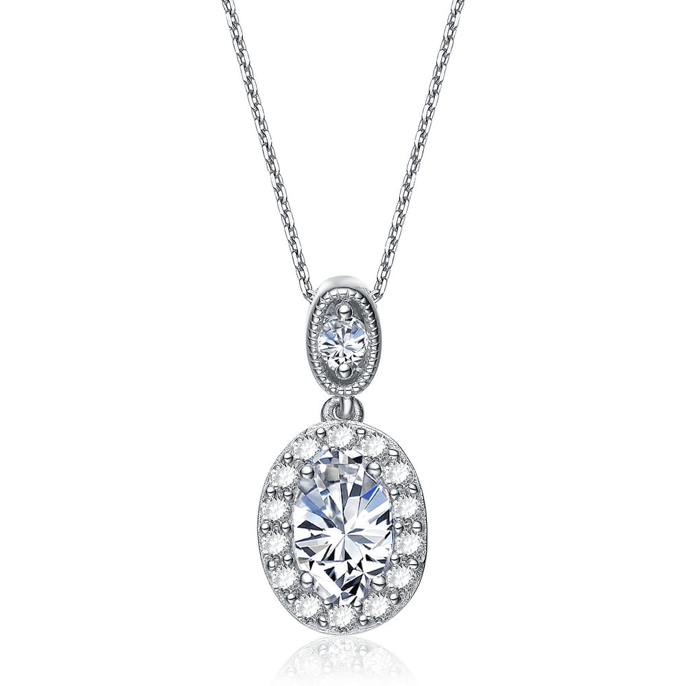 Giselle Oval Pendant GENEVIVE