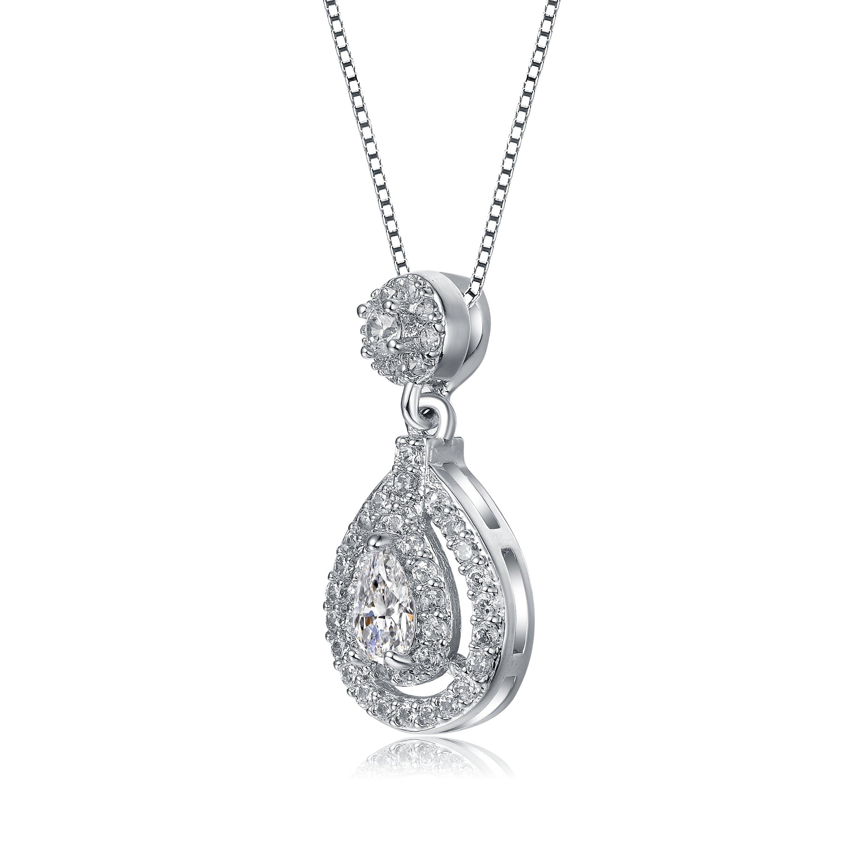 Constance Drop Couture Pendant Necklace GENEVIVE