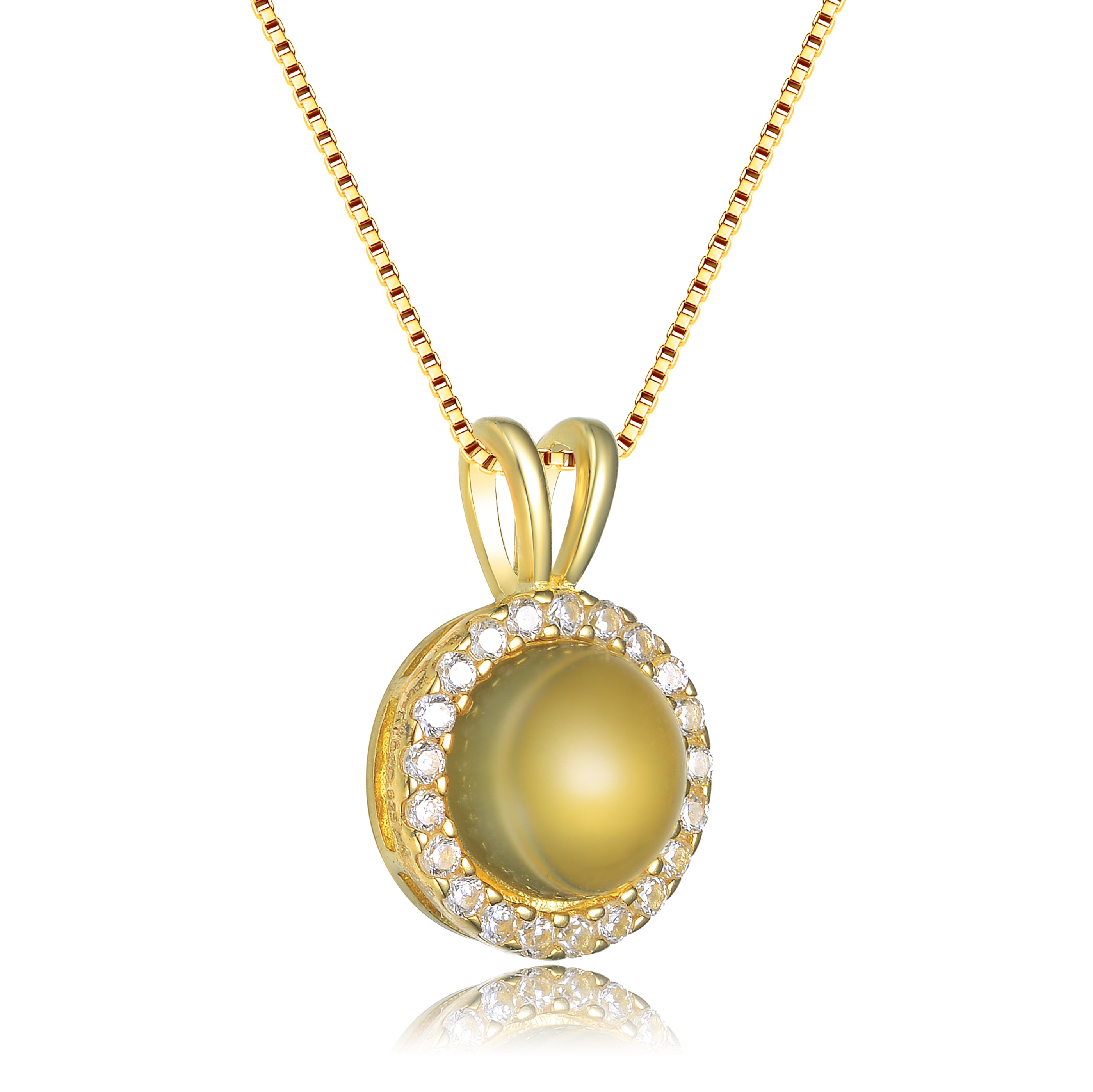 Louise Silver Yellow Limited Edition Pendant GENEVIVE