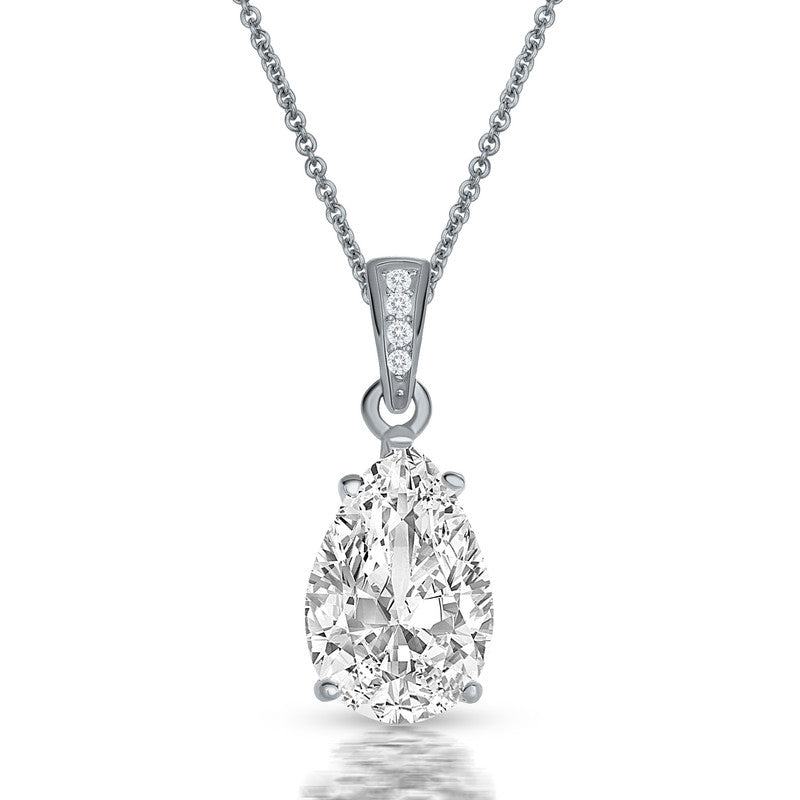 Mini Constance Teardrop Necklace GENEVIVE
