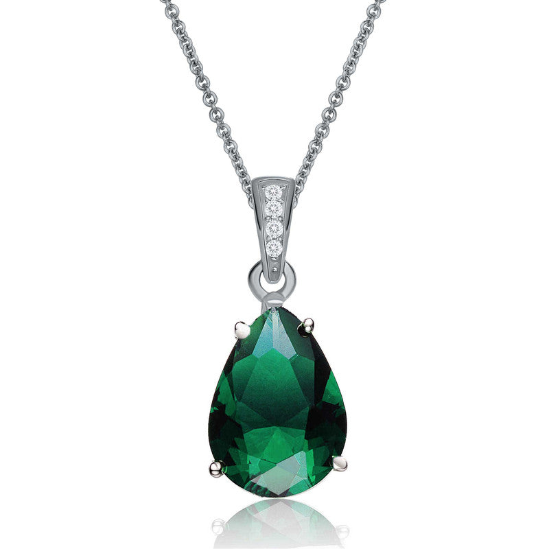 Mini Constance Teardrop Necklace GENEVIVE