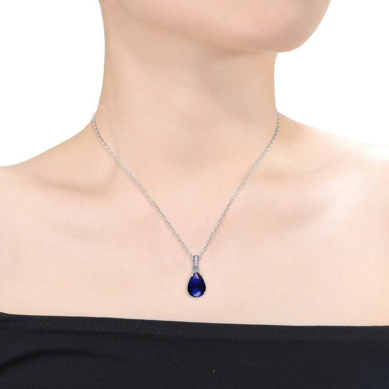 Mini Constance Teardrop Necklace GENEVIVE