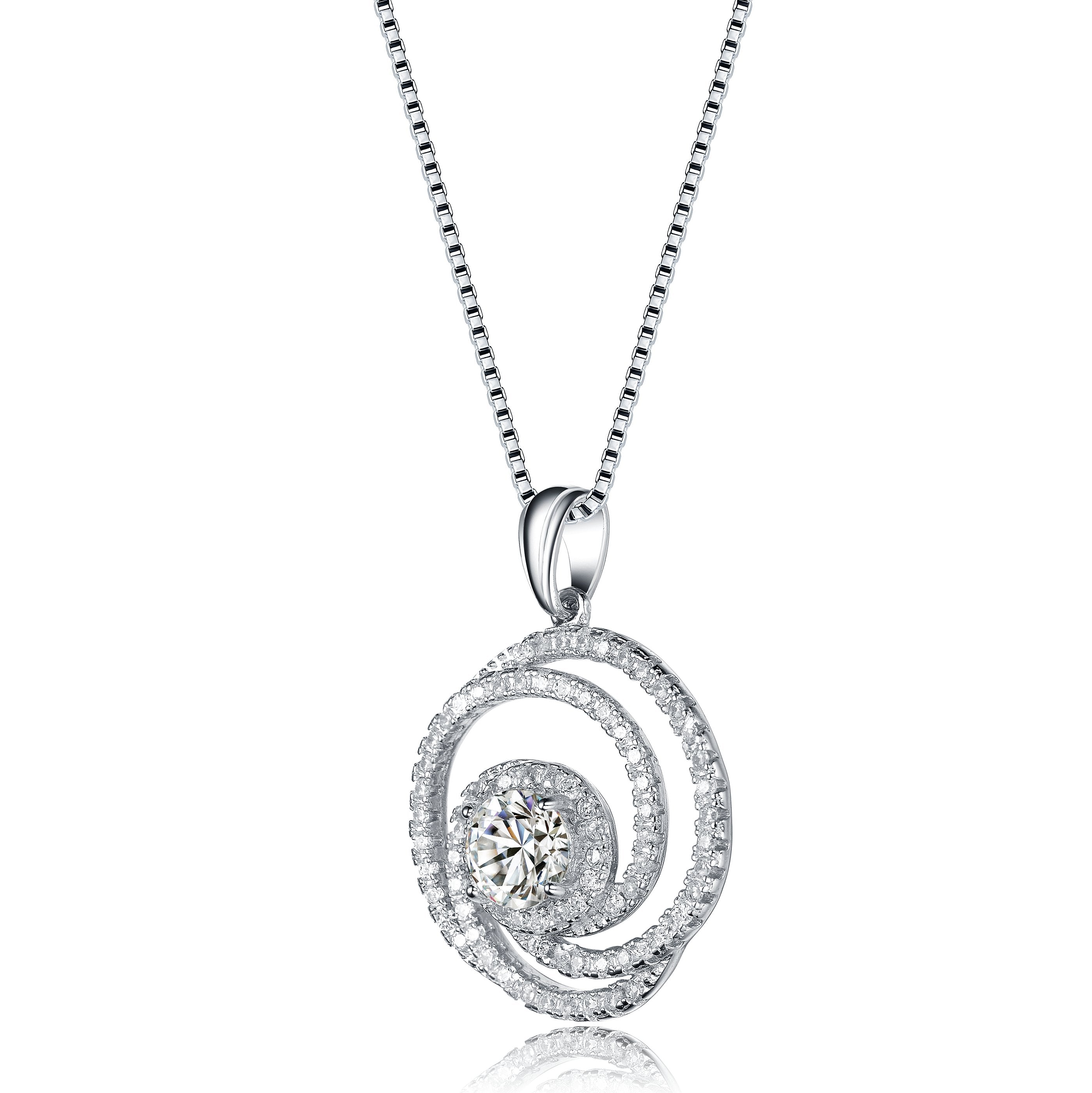 Sylvie Eternal Loop Necklace GENEVIVE
