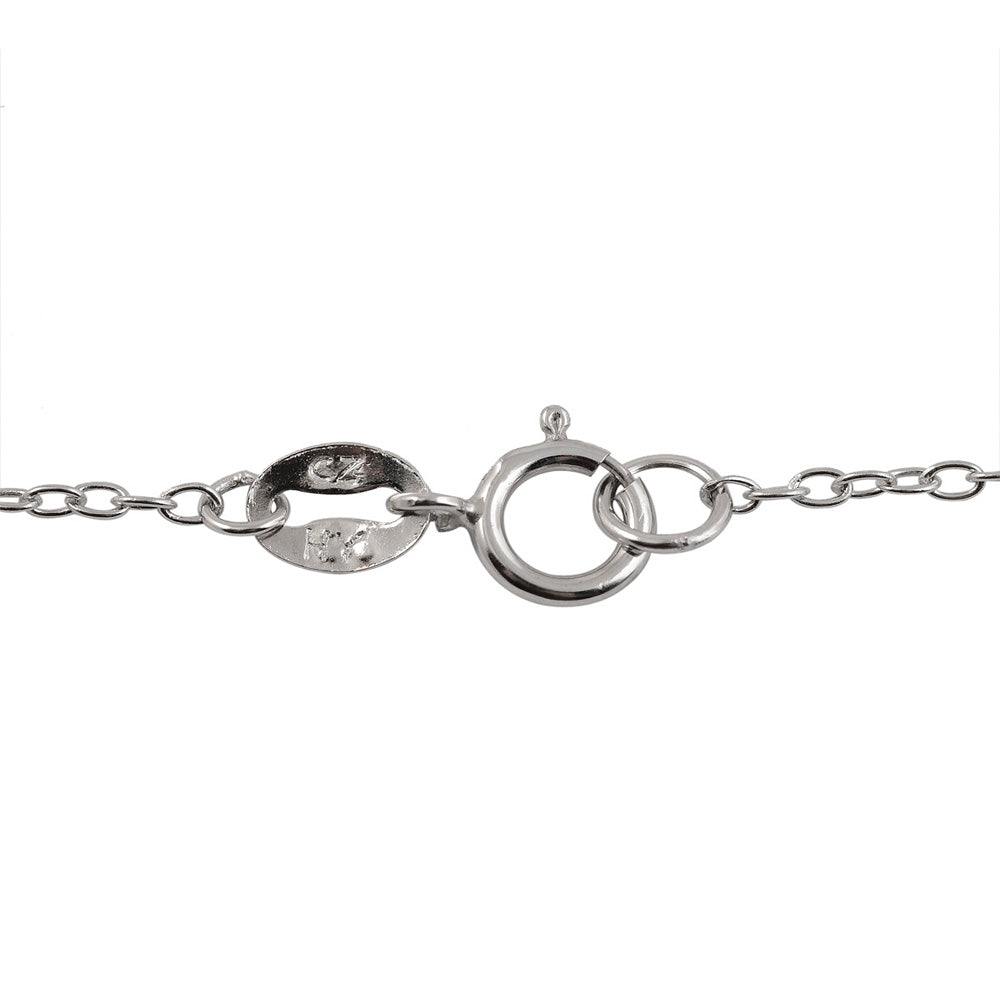 Marguerite Circle Loop Pendant GENEVIVE