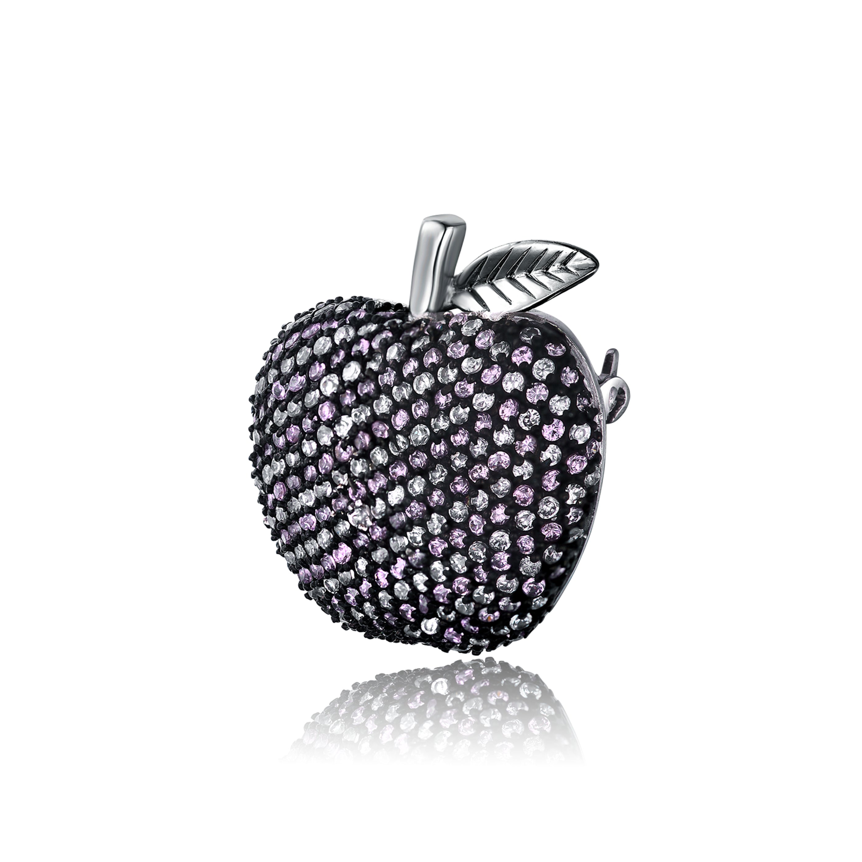 Estelle Noir Apple Pin GENEVIVE