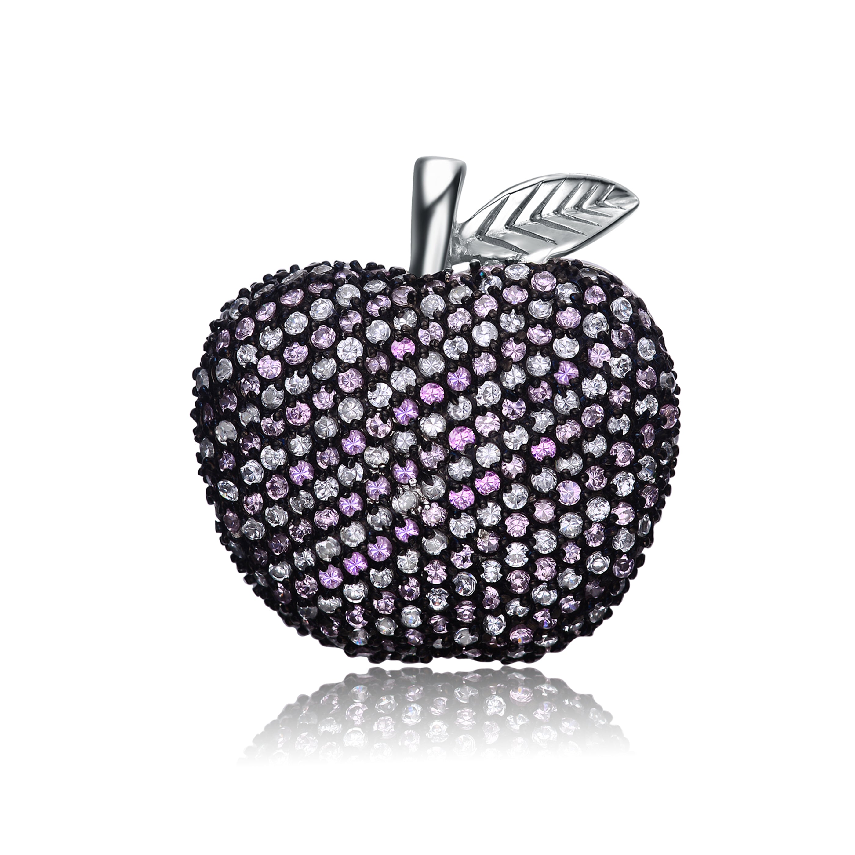 Estelle Noir Apple Pin GENEVIVE
