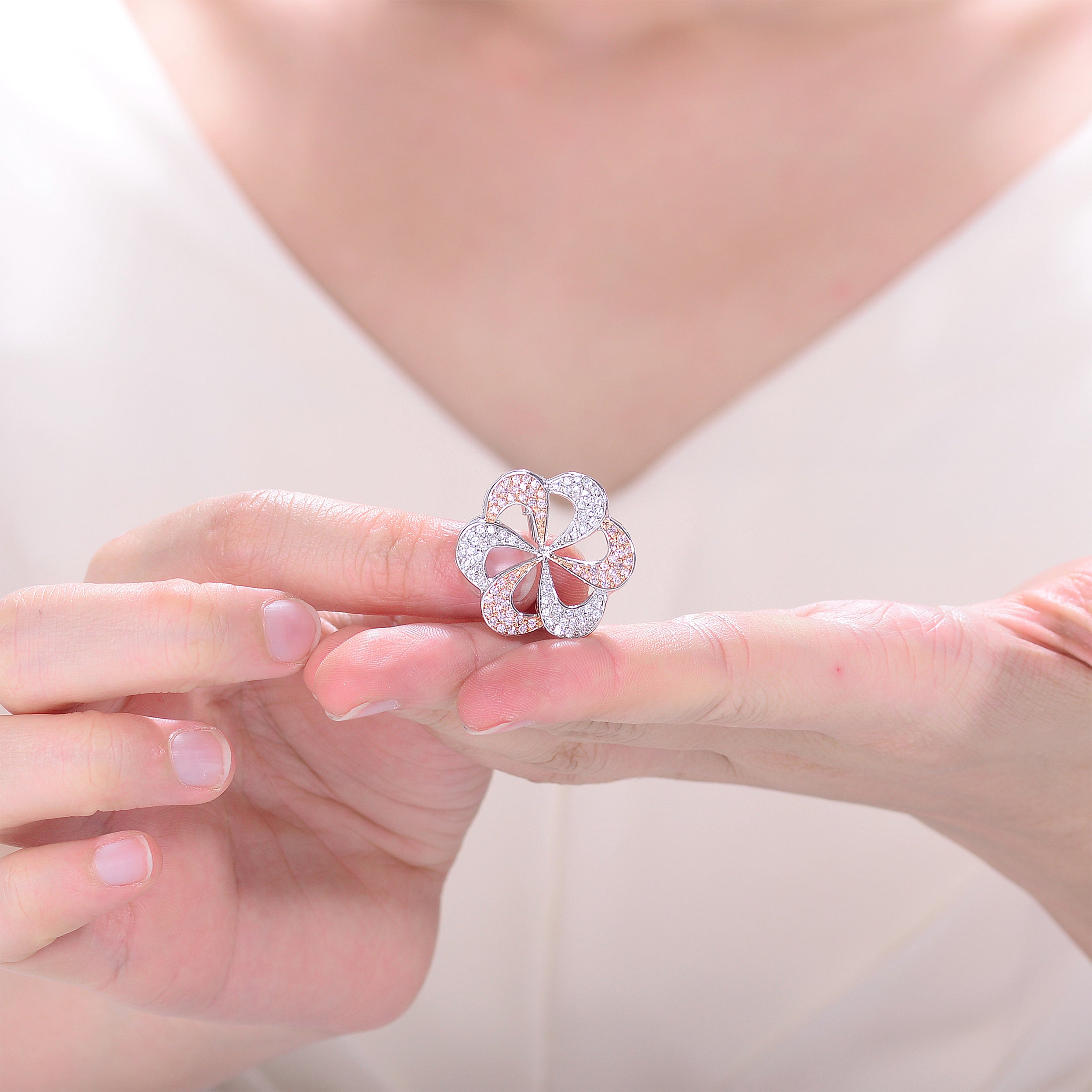 Elaine Pinwheel Pin GENEVIVE