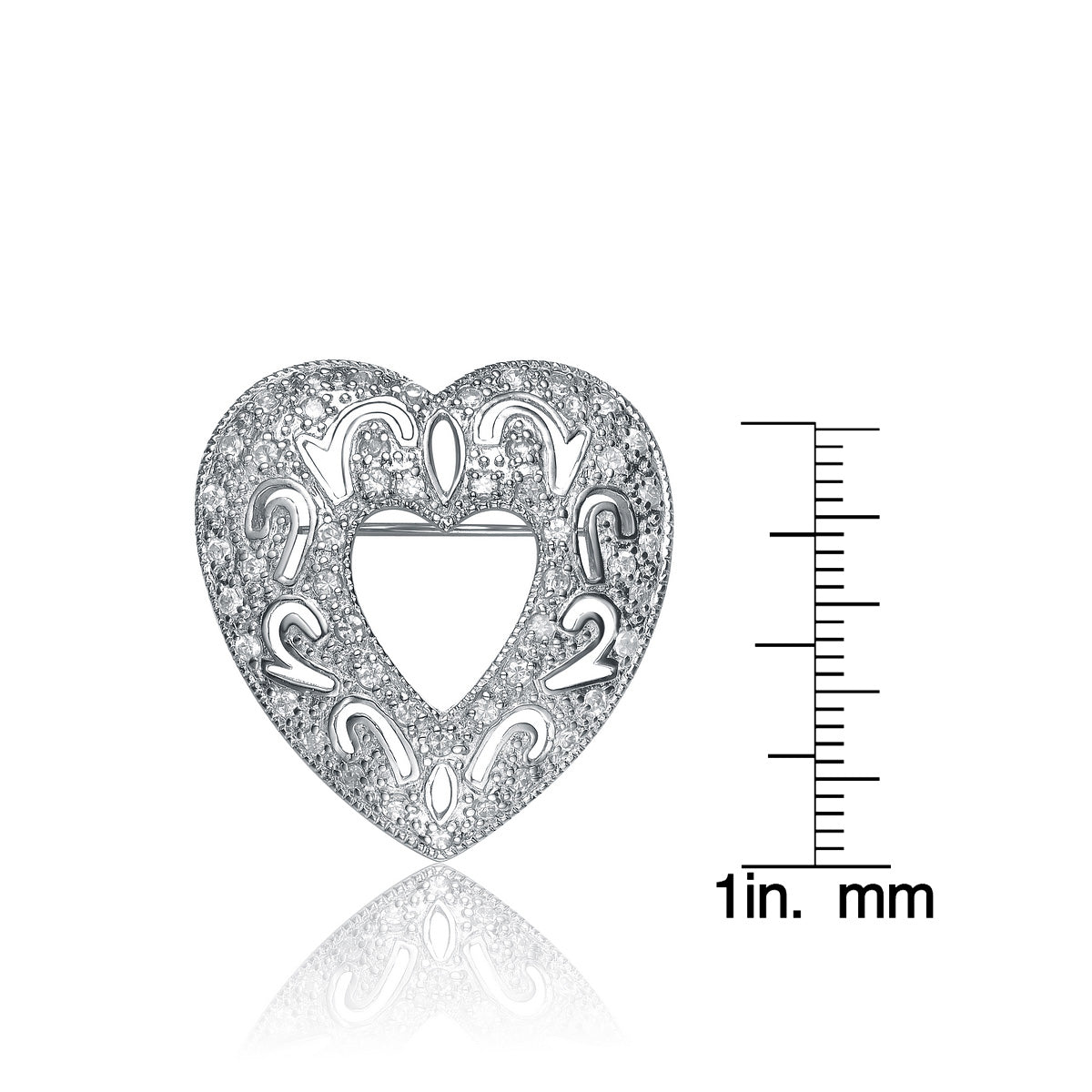 Ariana Heart Pin GENEVIVE