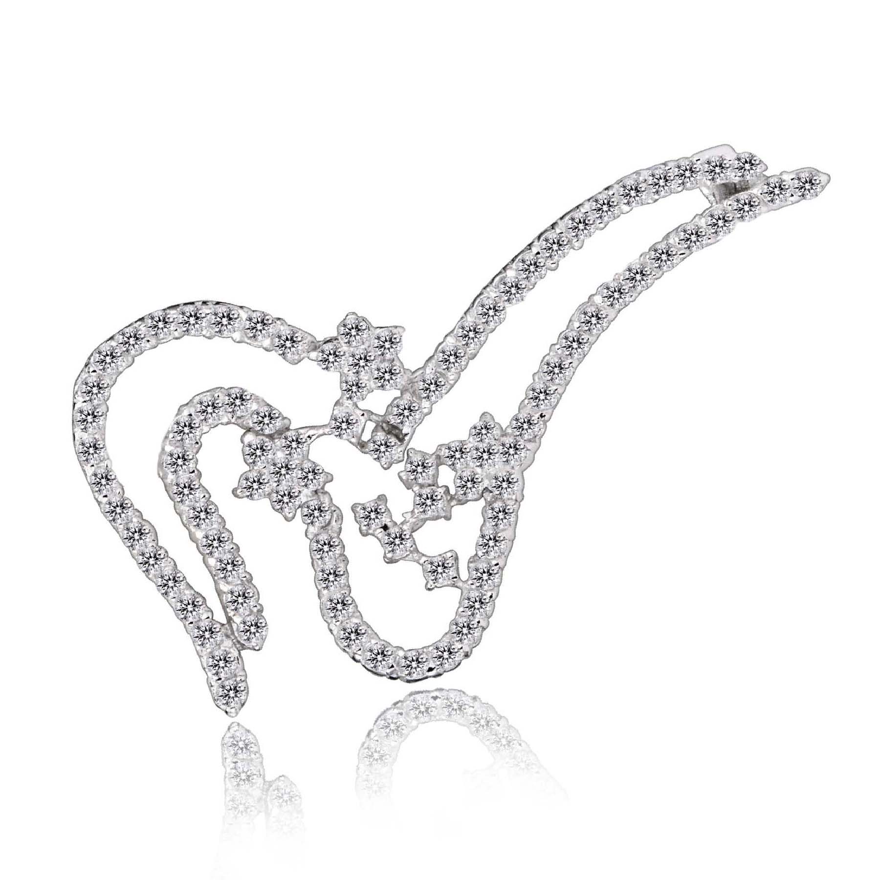 Lucie White Pin GENEVIVE