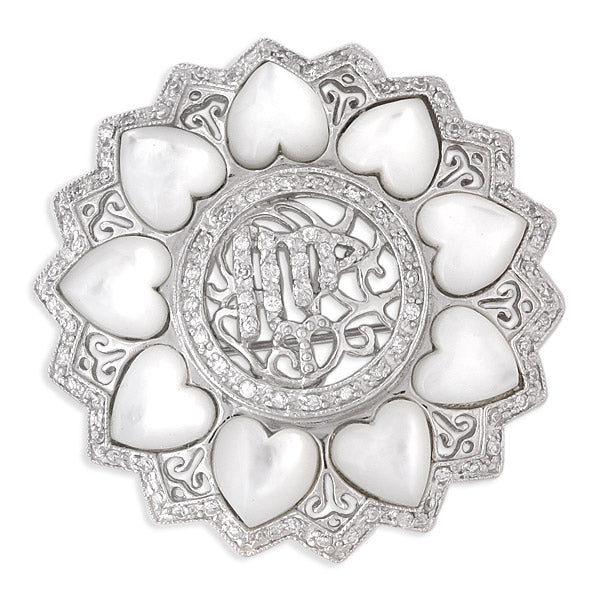 Palais Heart Wreath Pin GENEVIVE