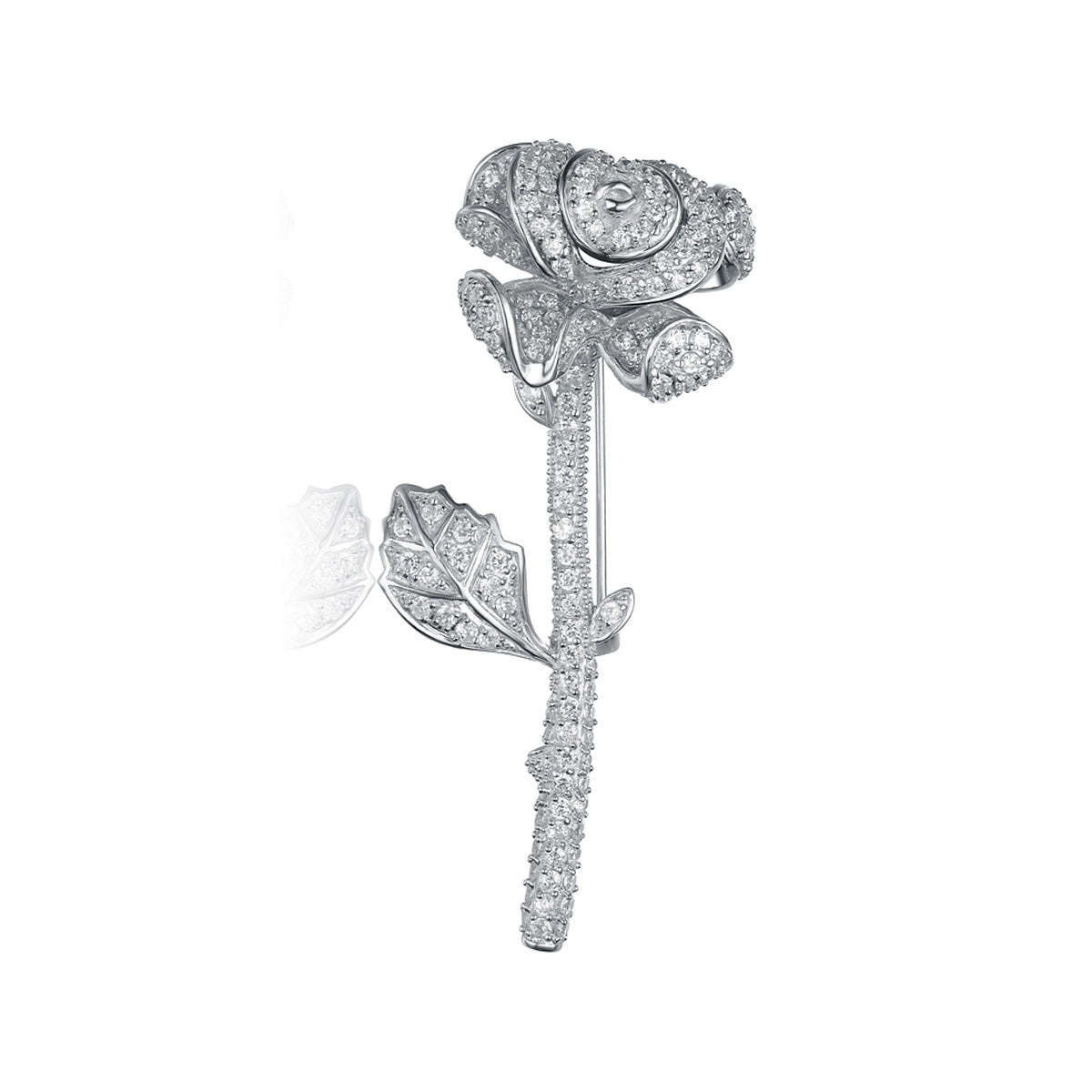 Camille Dainty Rose Pin GENEVIVE