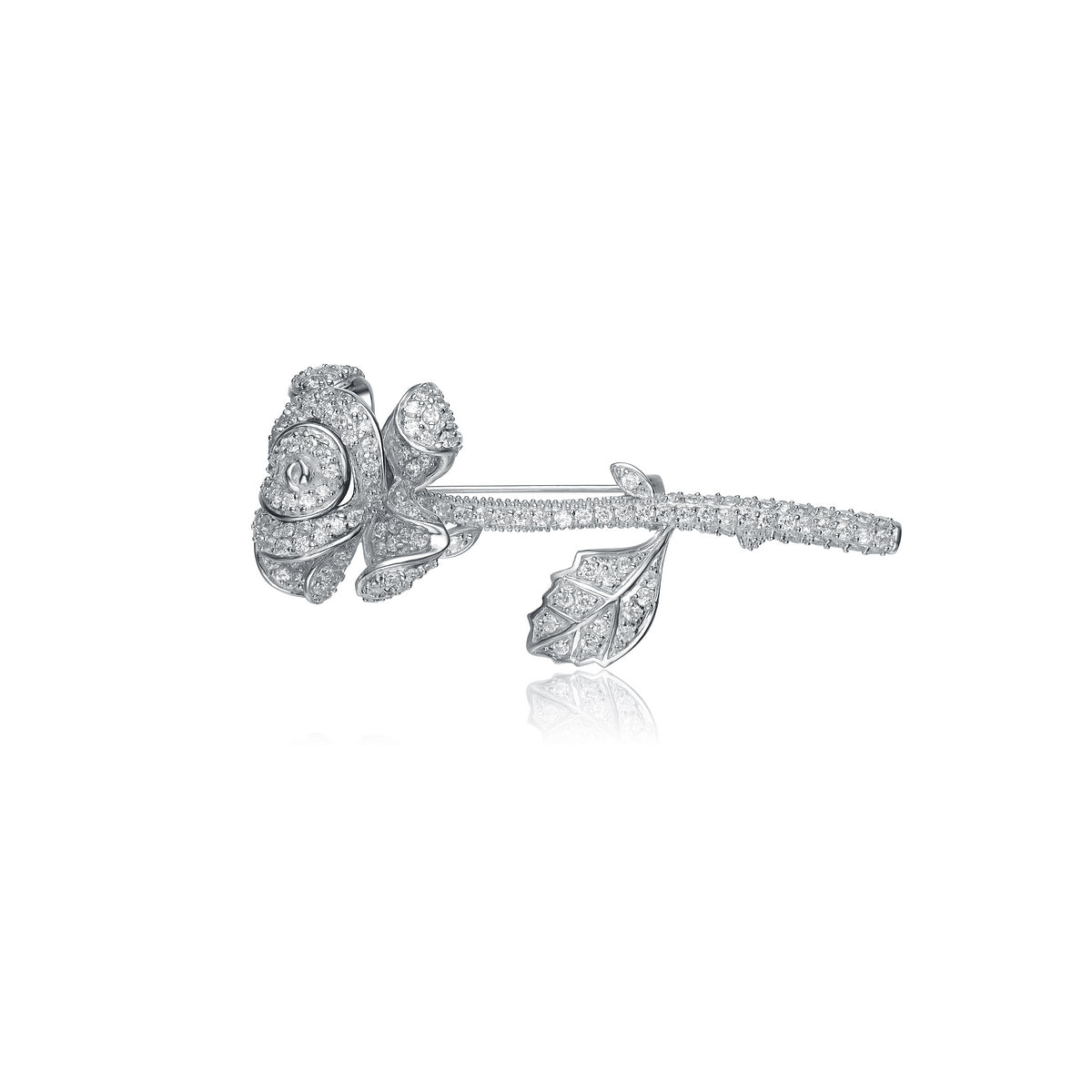 Camille Dainty Rose Pin GENEVIVE