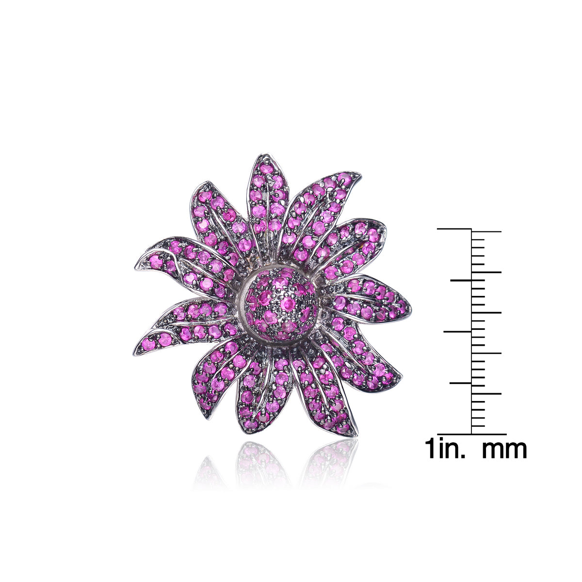 Claire Purple Burst Pin GENEVIVE