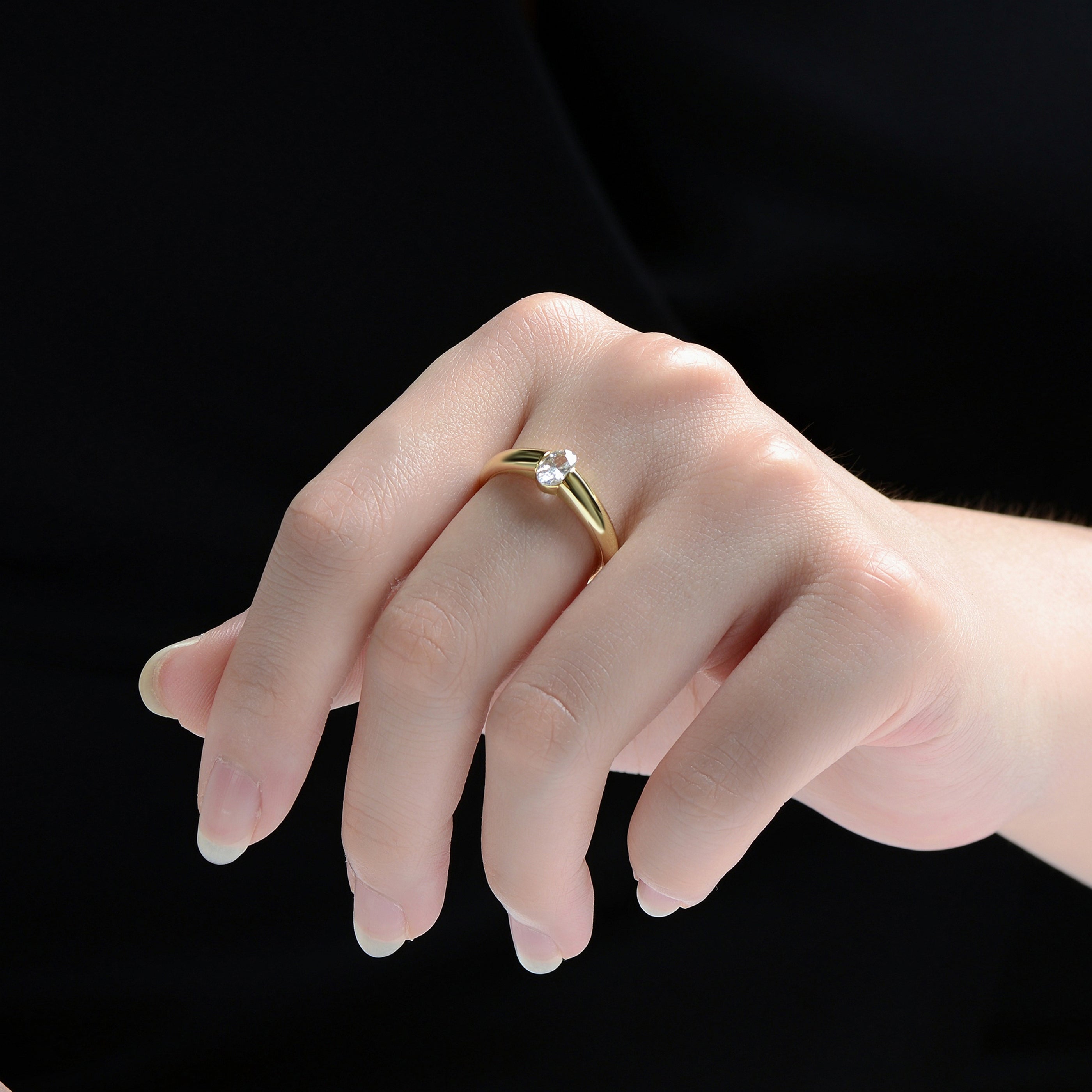 Valerie Solitaire Gem Ring GENEVIVE
