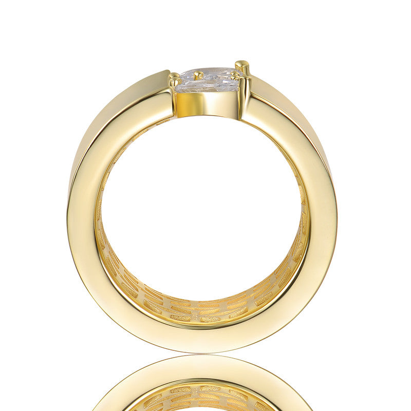 Gabriella Open Leaf Ring GENEVIVE