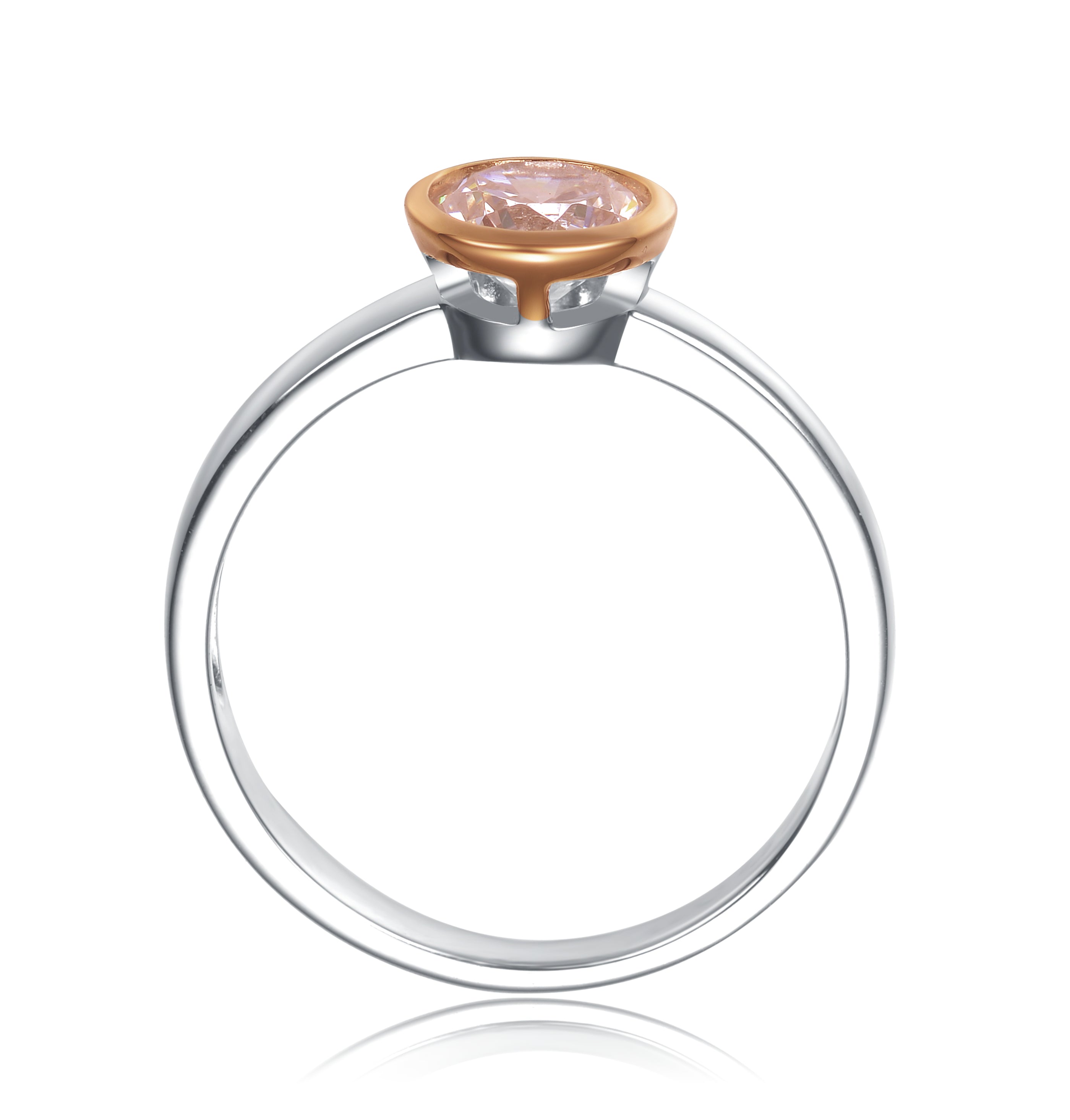 Gabrielle Statement Circular Shaped Design Ring GENEVIVE
