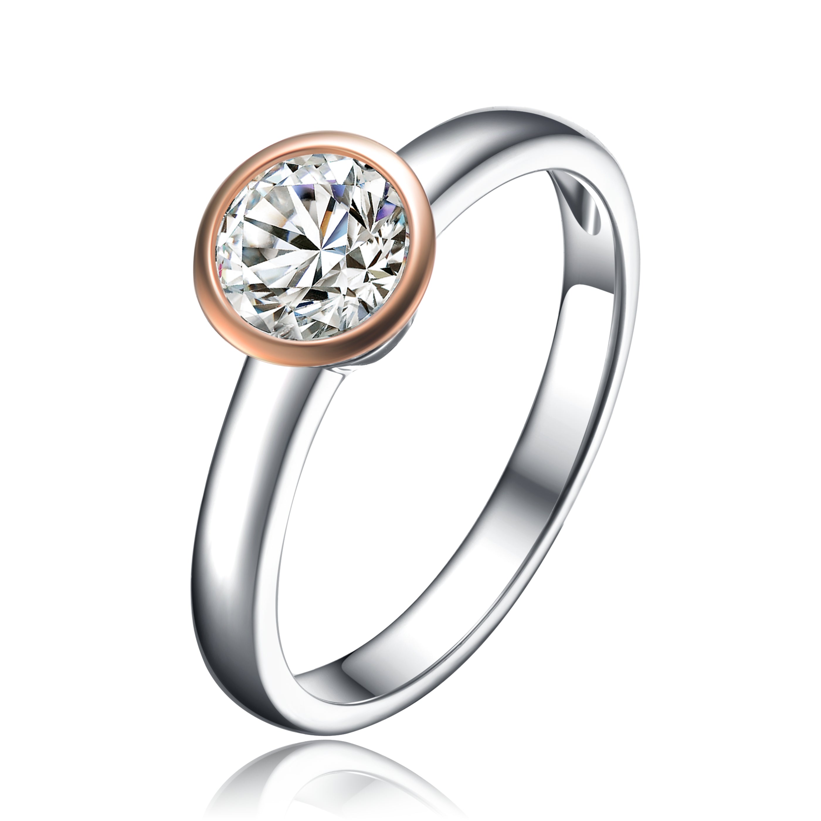 Gabrielle Statement Circular Shaped Design Ring GENEVIVE