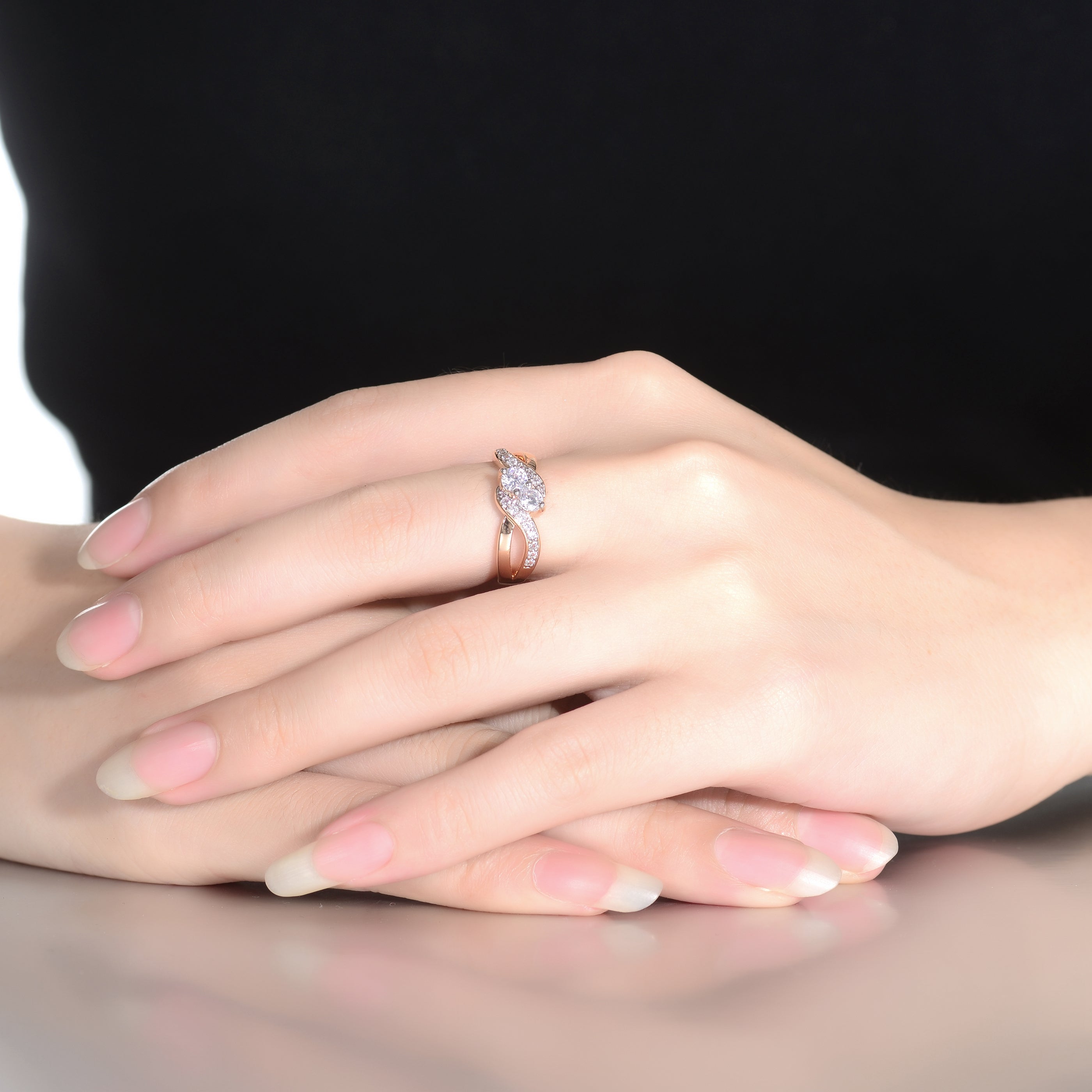 Elaine Infinity-Inspired Ring GENEVIVE