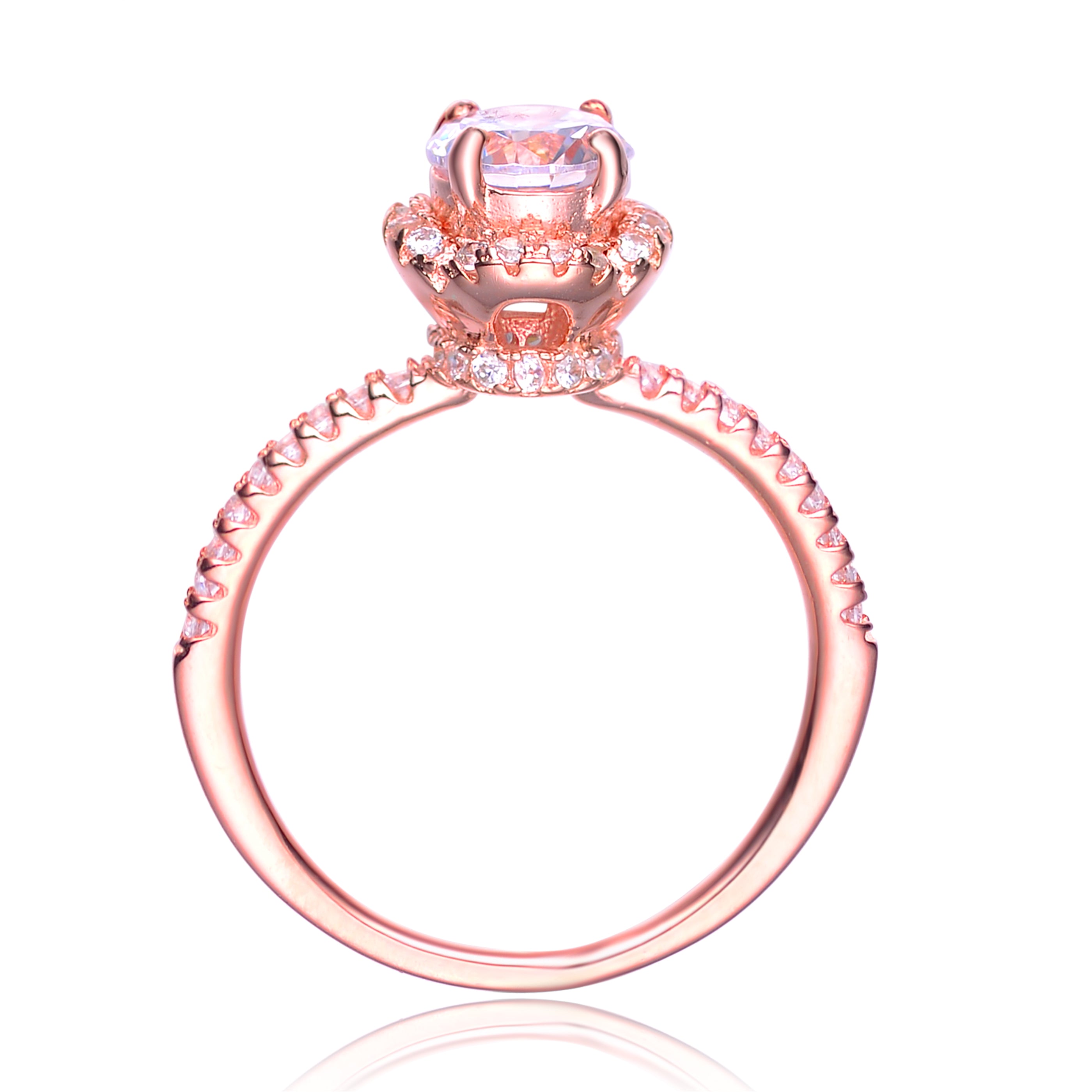 Chloé Rose Solitaire Last Pair Ring GENEVIVE