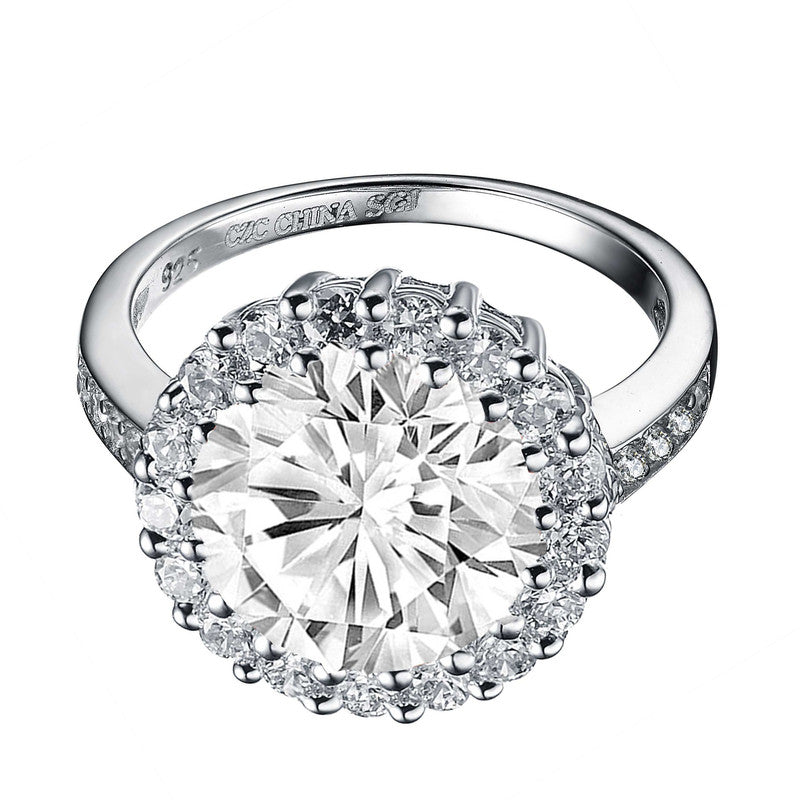 Natalia Halo Radiance Ring GENEVIVE
