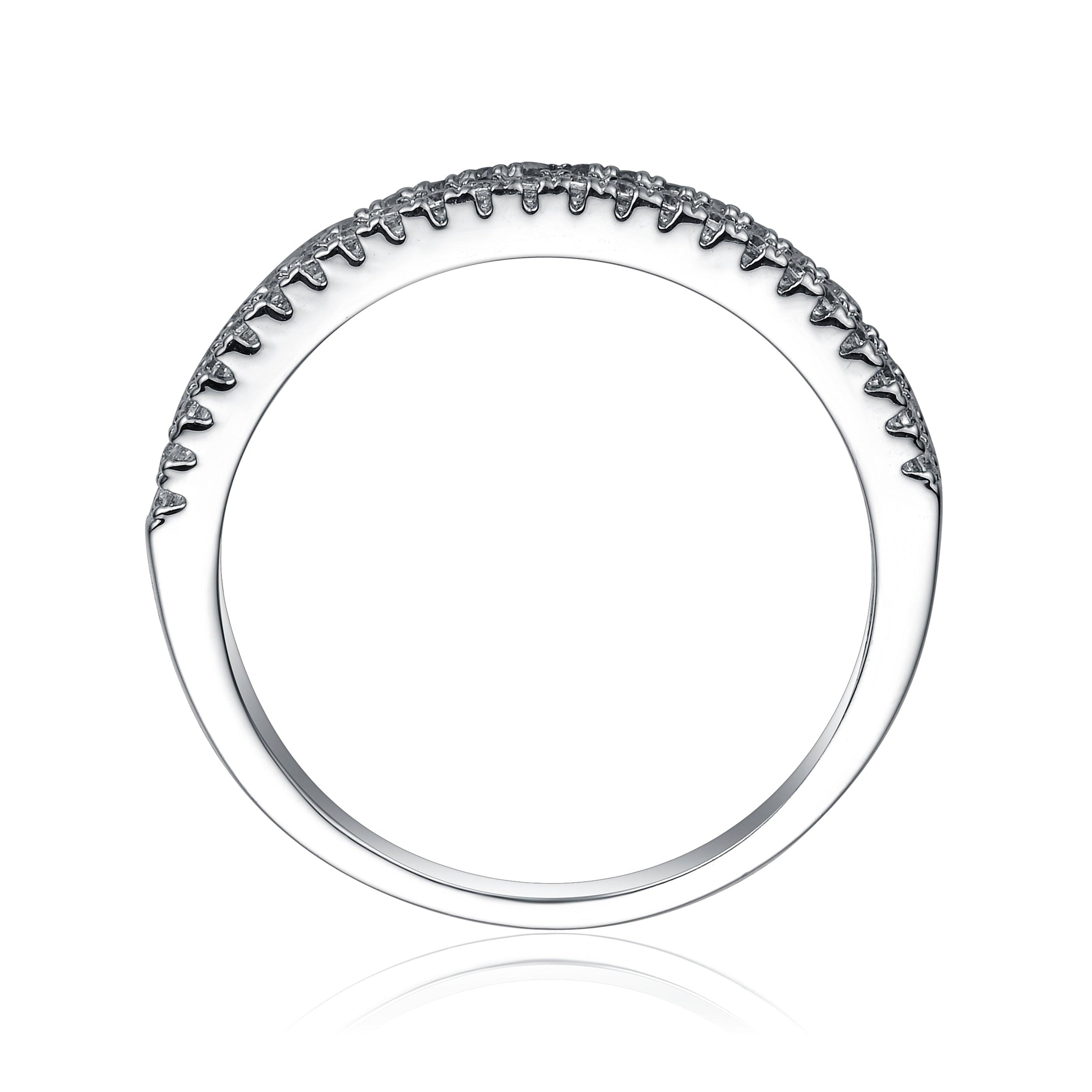 Louise Ocean Blue Band Couture Ring GENEVIVE