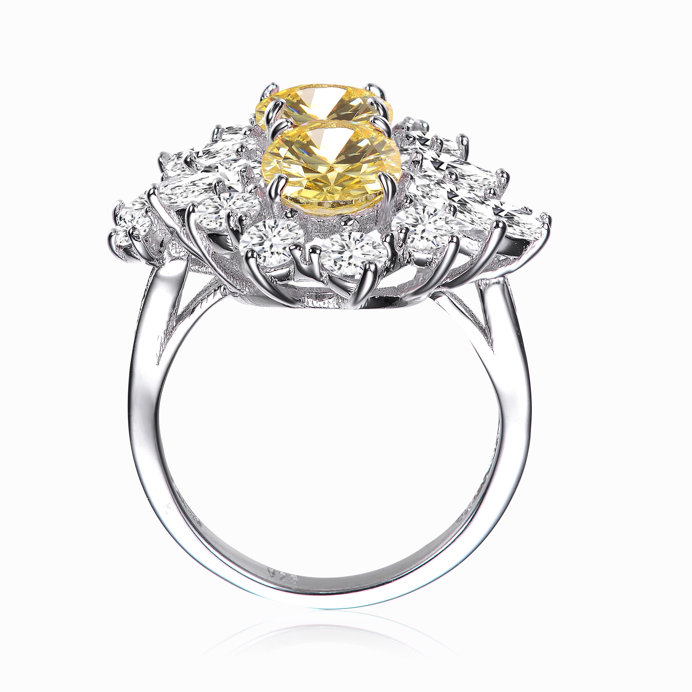 Dauphine Couture Cocktail Ring GENEVIVE