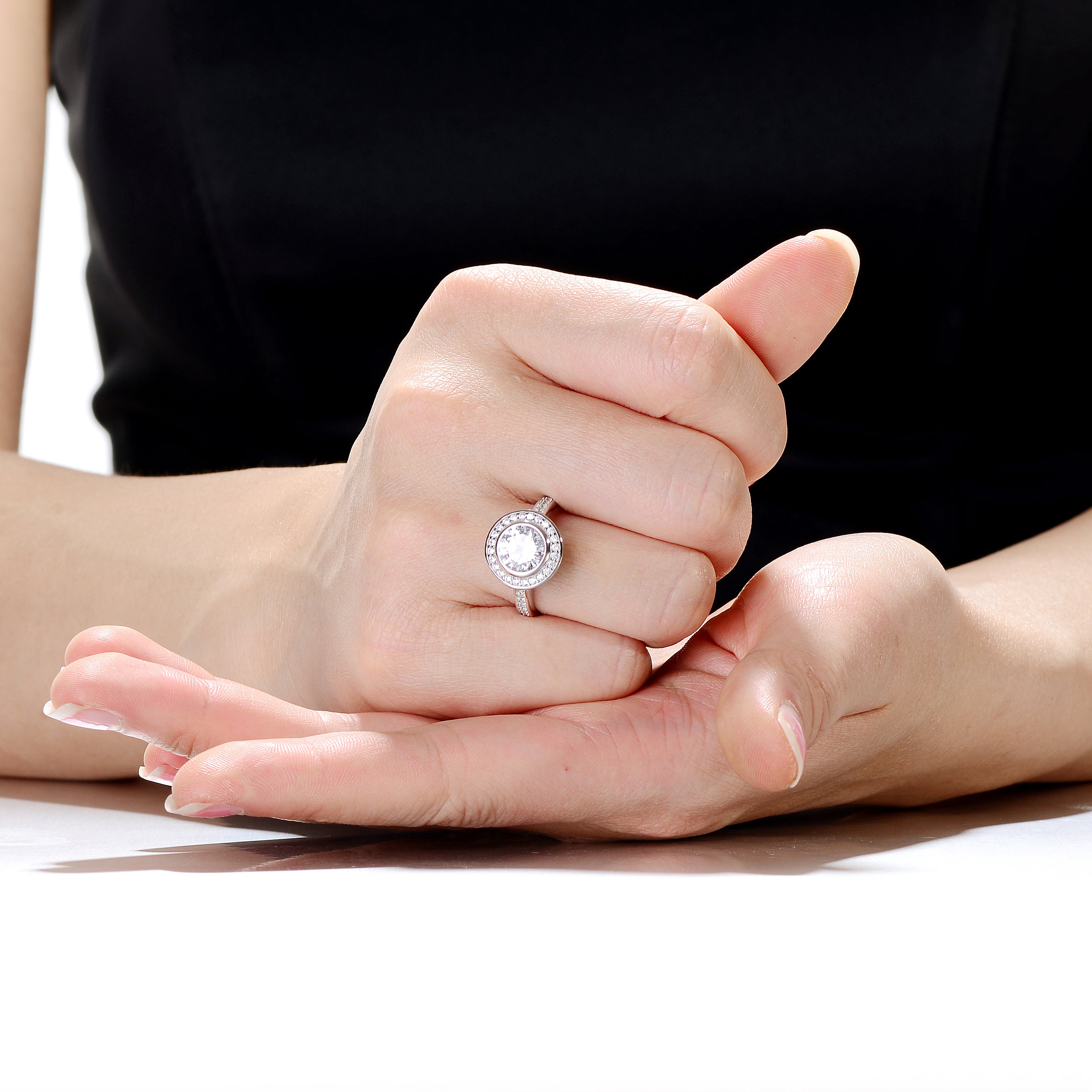 Colette Dainty Gem Ring GENEVIVE