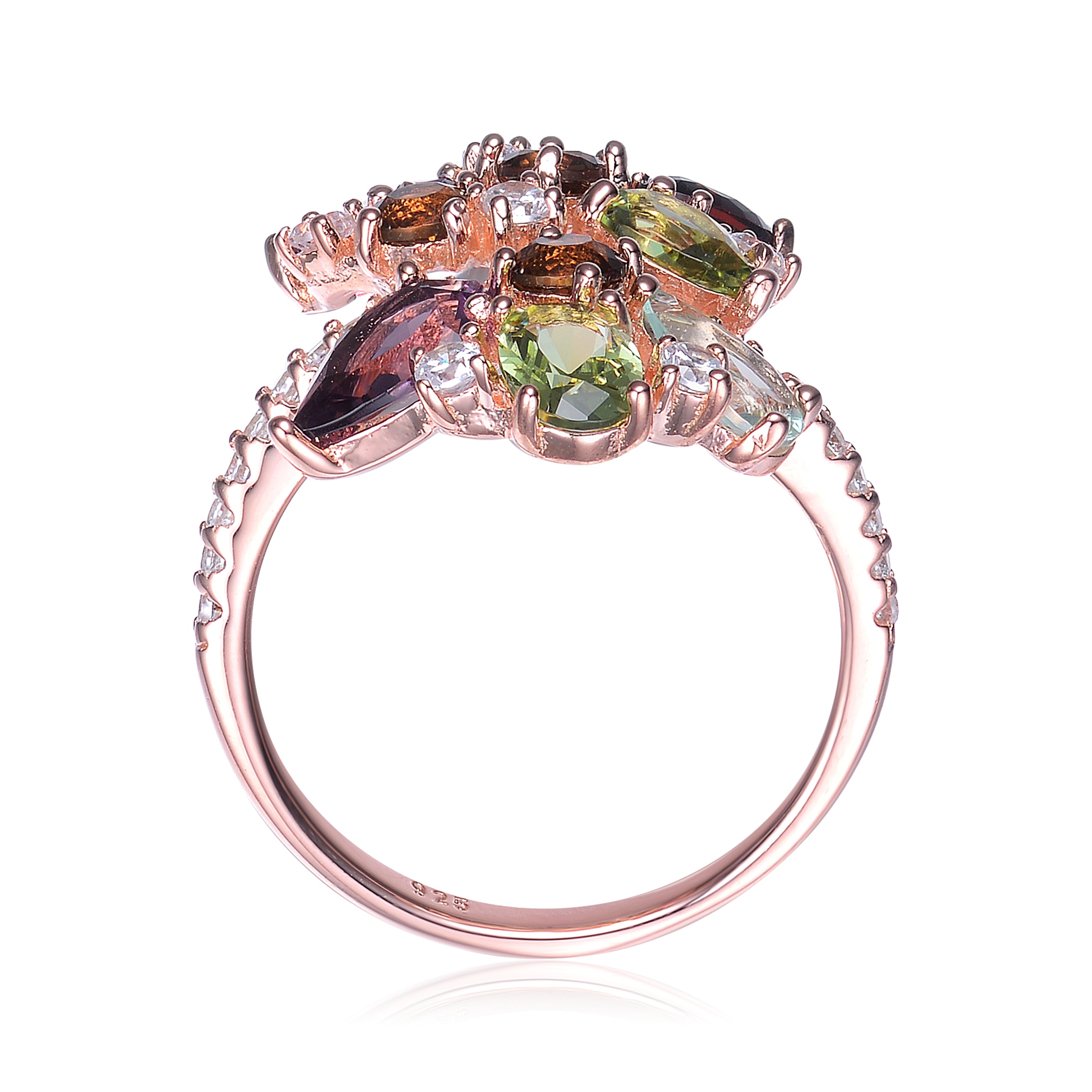 Palette Juliette Rose Gold Ring GENEVIVE