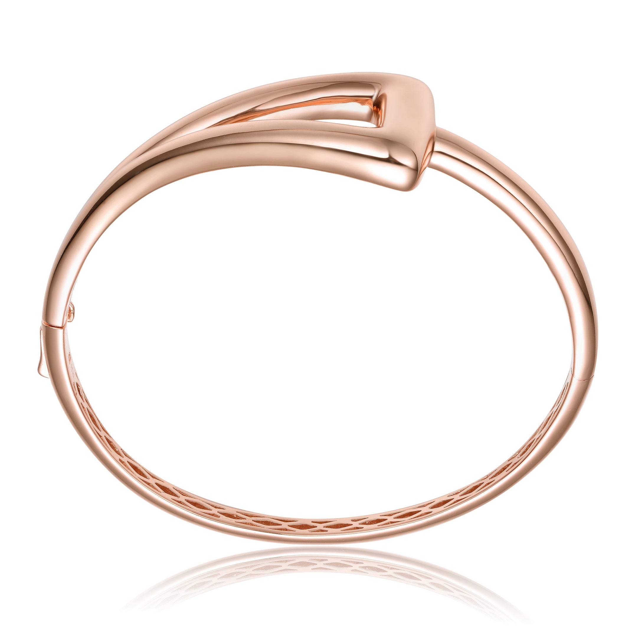 Vilette Rose Triangular Bangle Limited Edition Bracelet Genevive