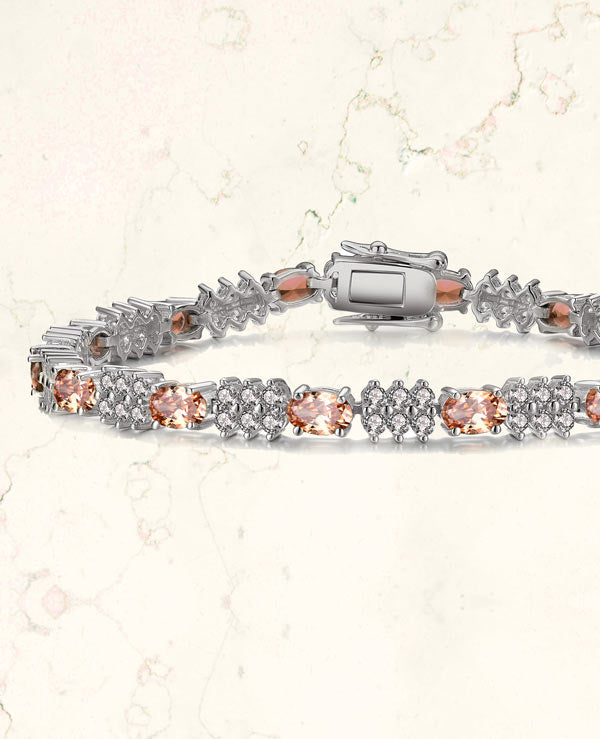 Alsace Silver CZ Bracelet GENEVIVE