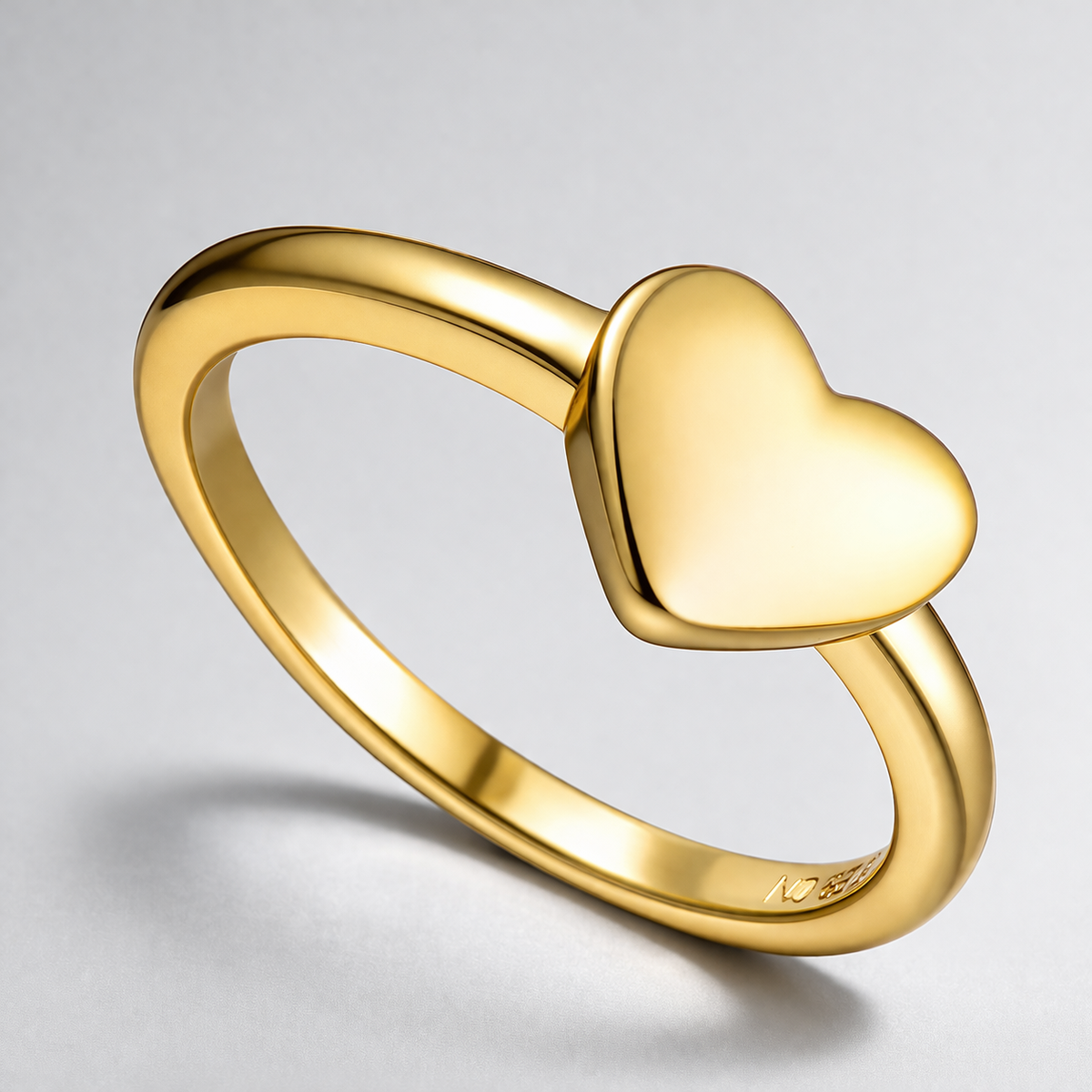 Danielle Heart Shaped Ring - GENEVIVE