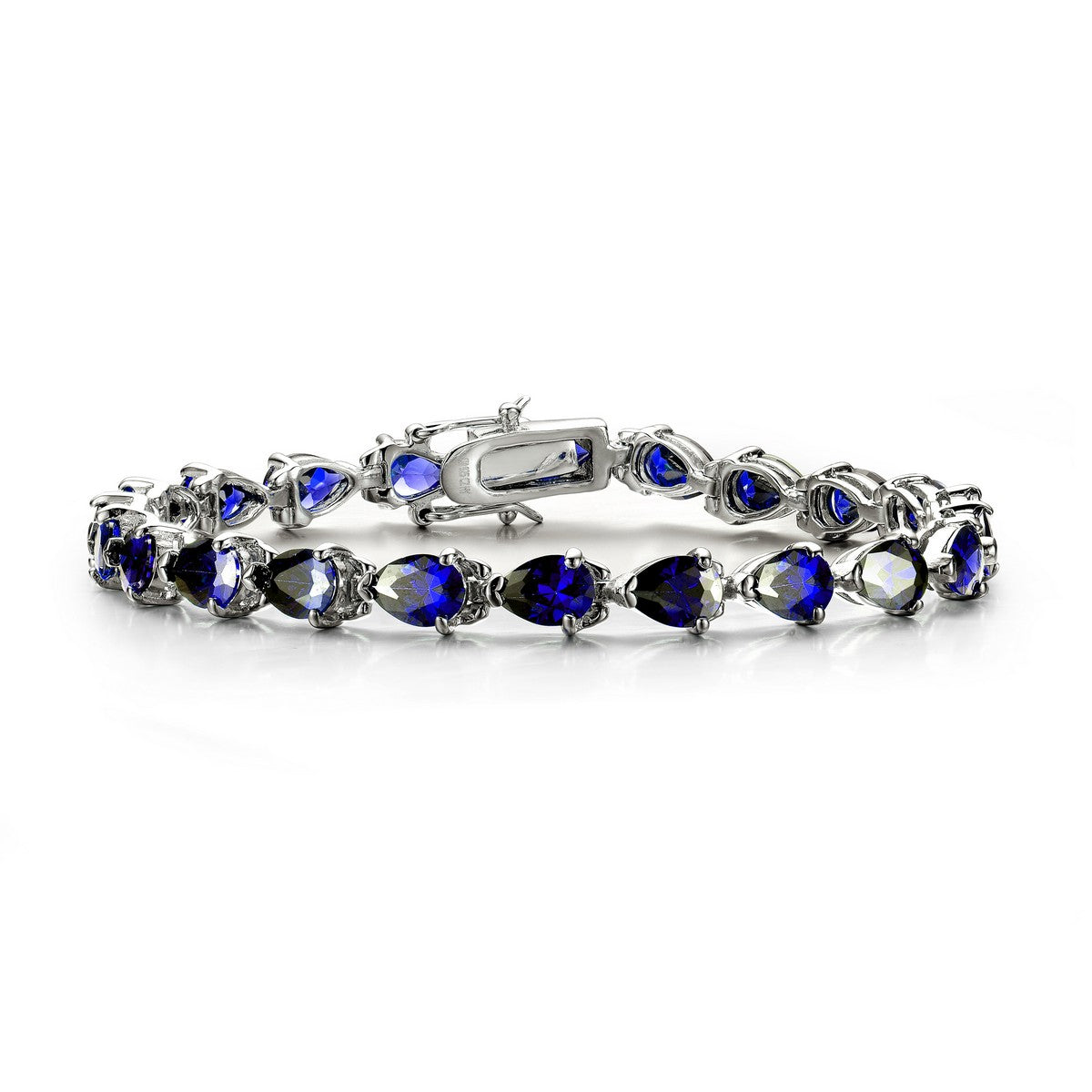 La Scène Blue Tennis Last Pair Bracelet GENEVIVE