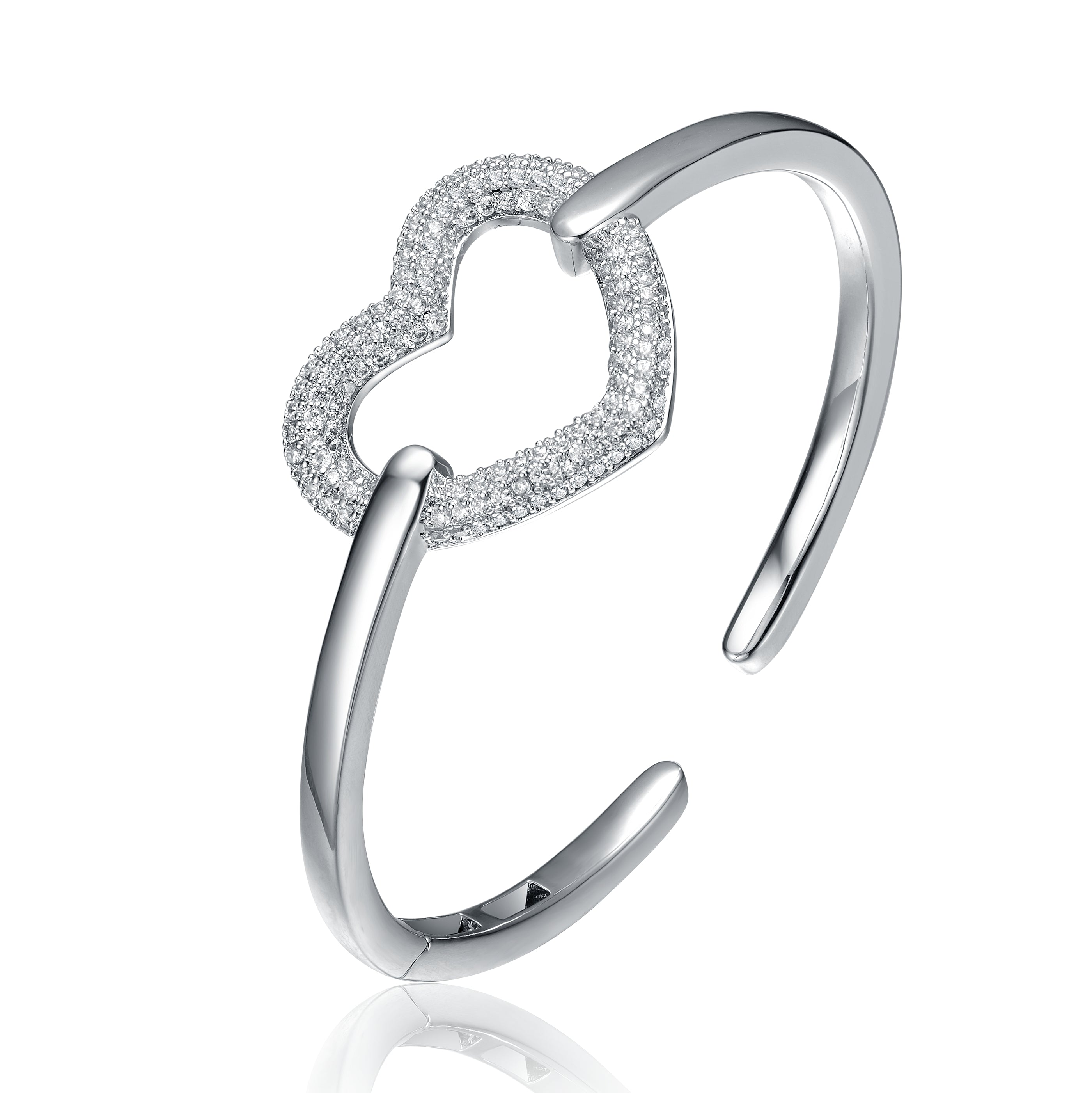 Noemie Classic Heart Contour Bracelet GENEVIVE