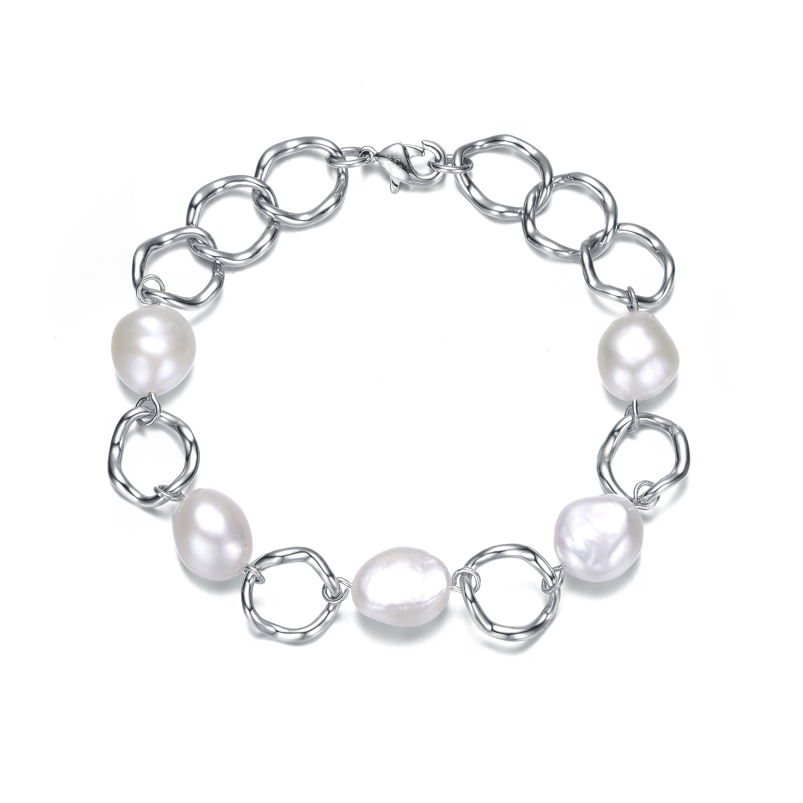 Brigitte Pearl Midi Round Bracelet GENEVIVE