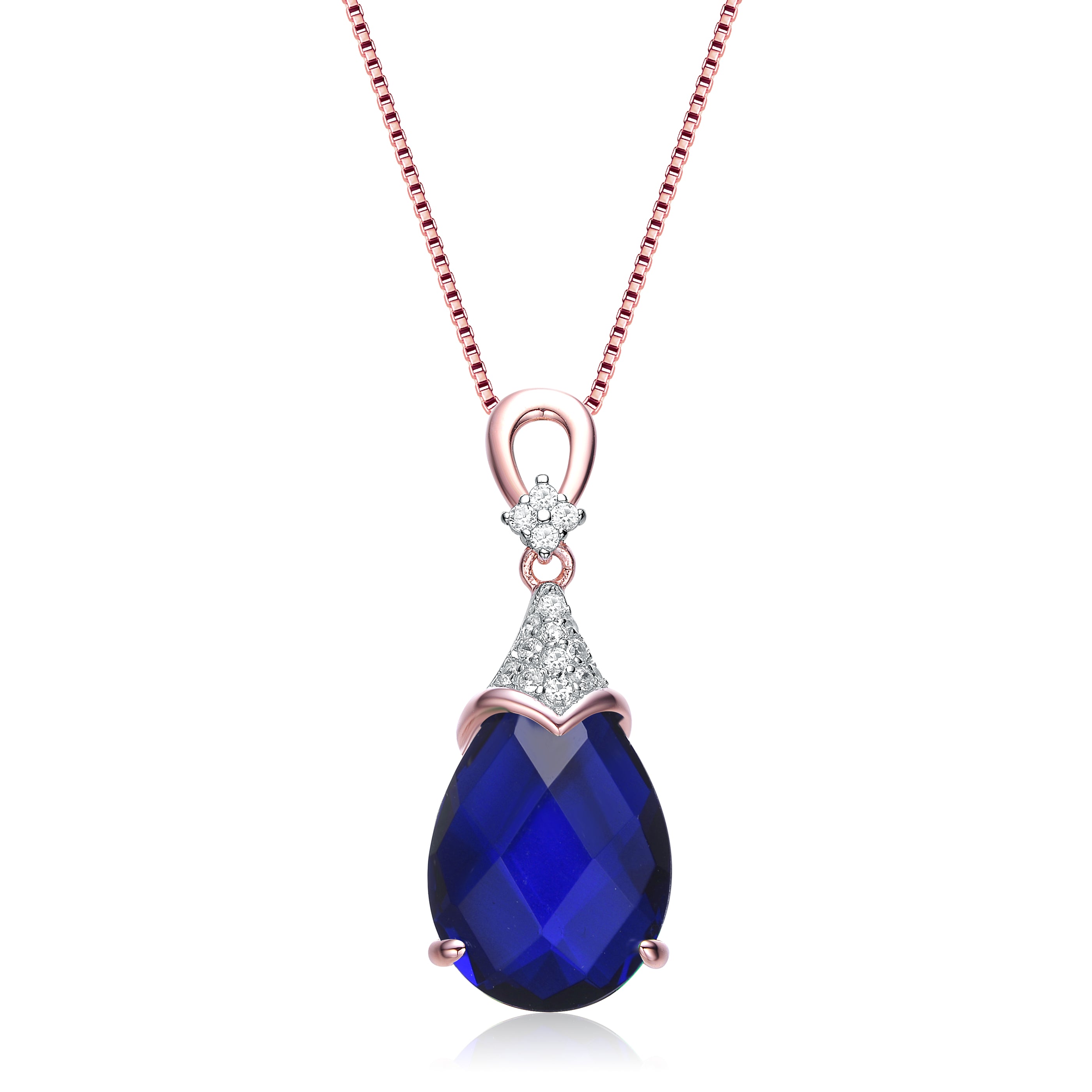 Constance Nouveau Teardrop Necklace GENEVIVE