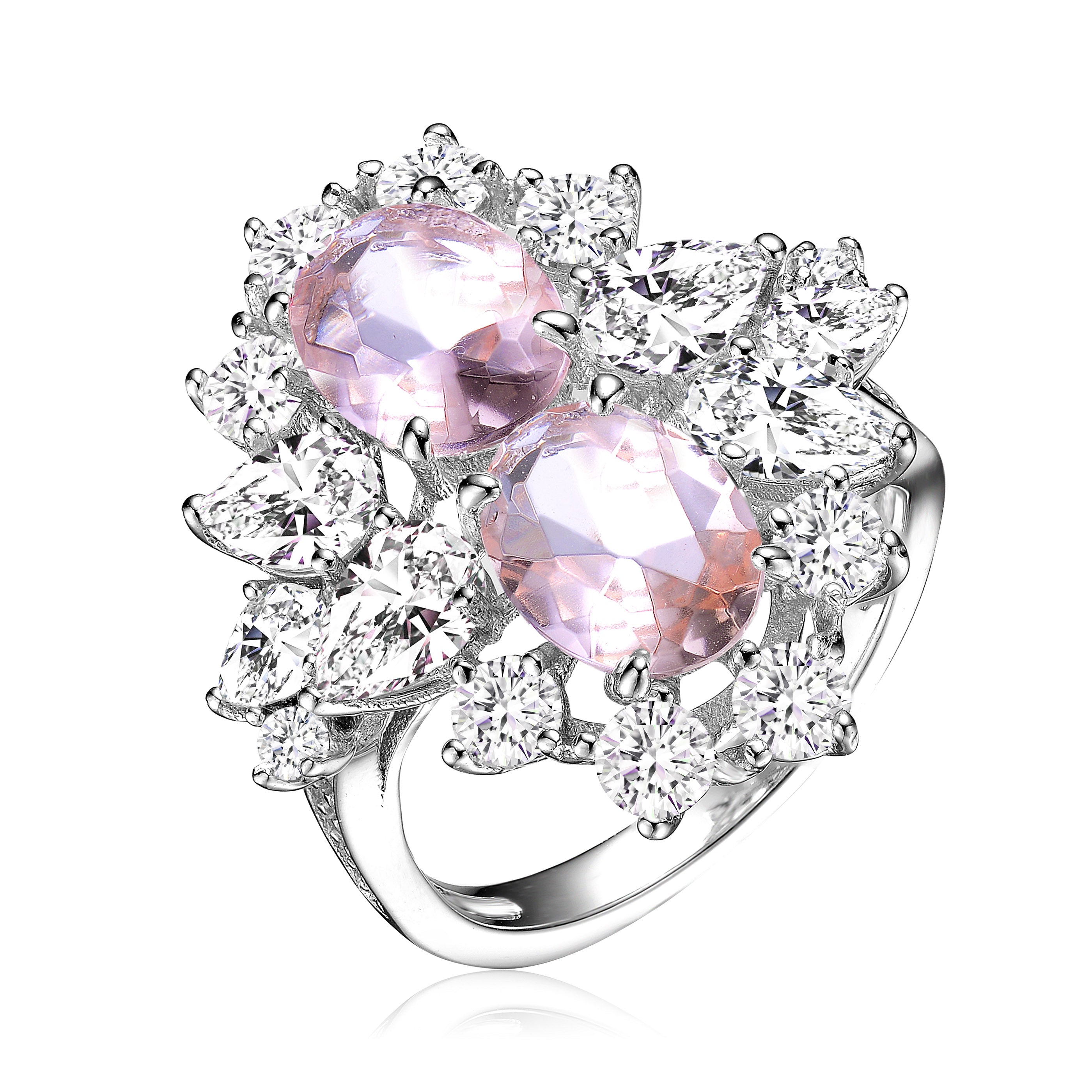 Dauphine Couture Cocktail Ring GENEVIVE