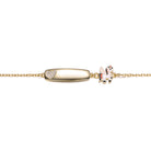 Kids 14K Gold Plated with Multi-Enamel Bar & Pony Bracelet GENEVIVE