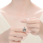 Coralie Abalone Couture Turtle Pendant Necklace Genevive