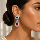 Antoinette Double Soleil Earrings GENEVIVE