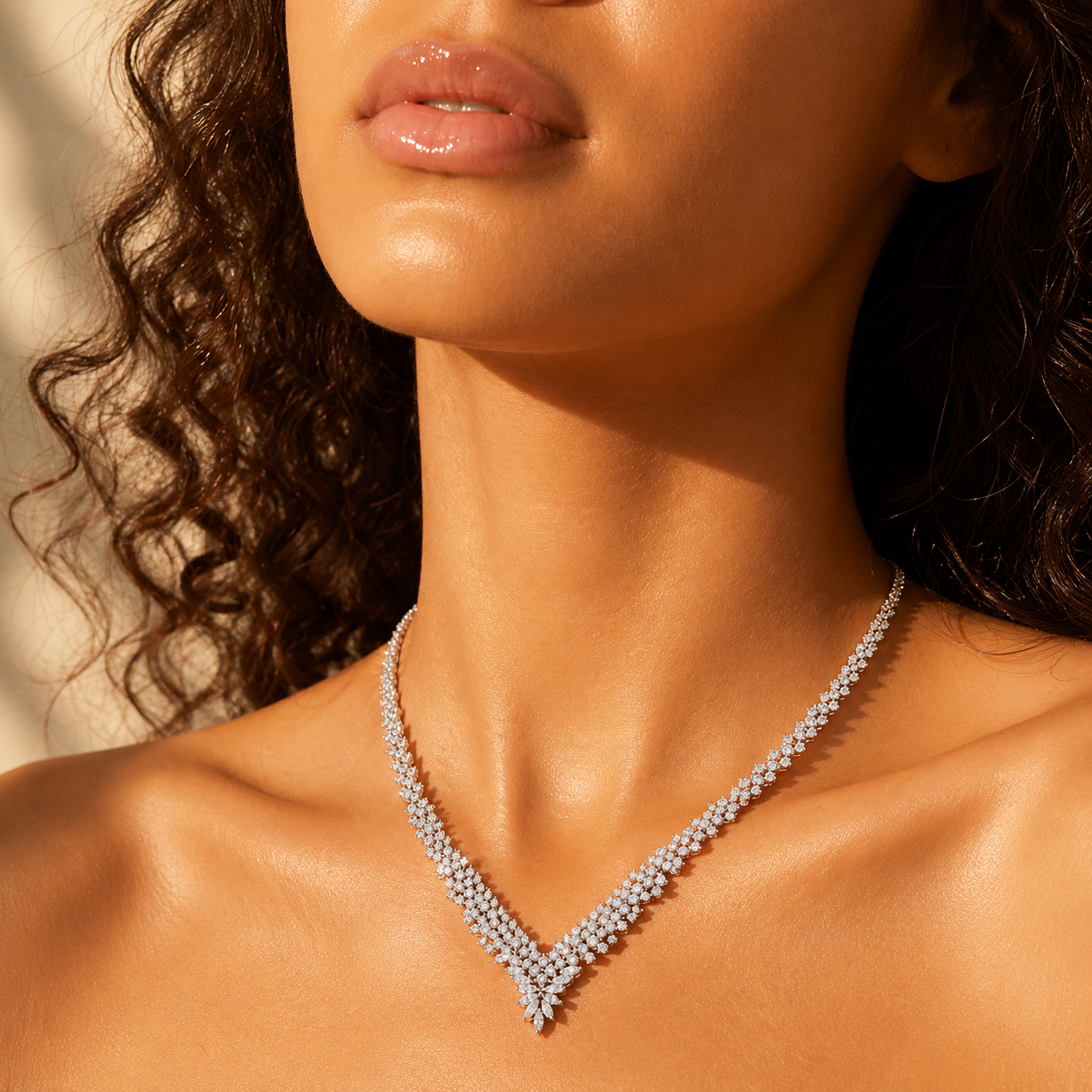 Antoinette Marquise V Necklace GENEVIVE