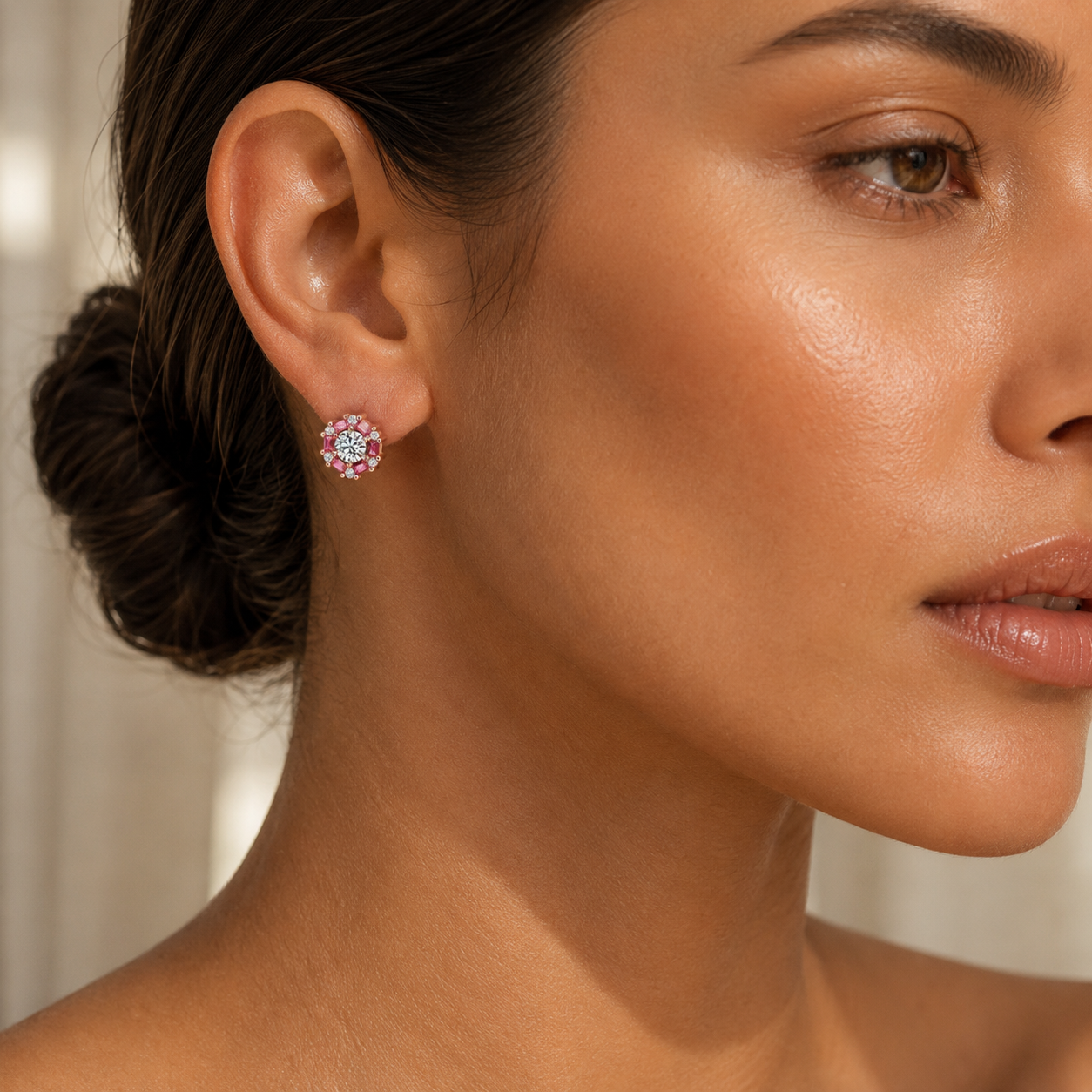 Antoinette Mini Icicle Earrings Genevive