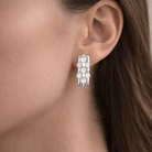 Audrey Seven Stone Earrings GENEVIVE