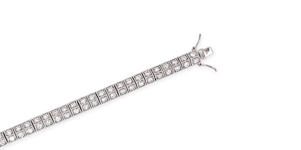 Jacqueline Double Tennis Bracelet GENEVIVE